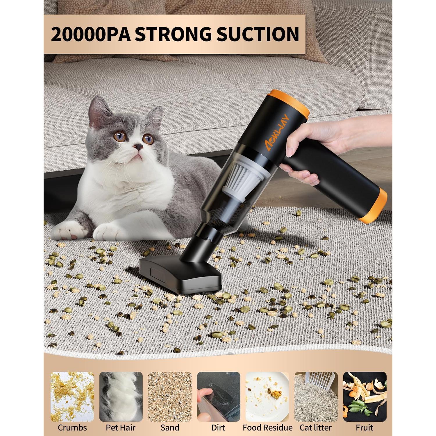 Aspiradora de Coche Aokway M8 Portátil Sin Cable 20000PA