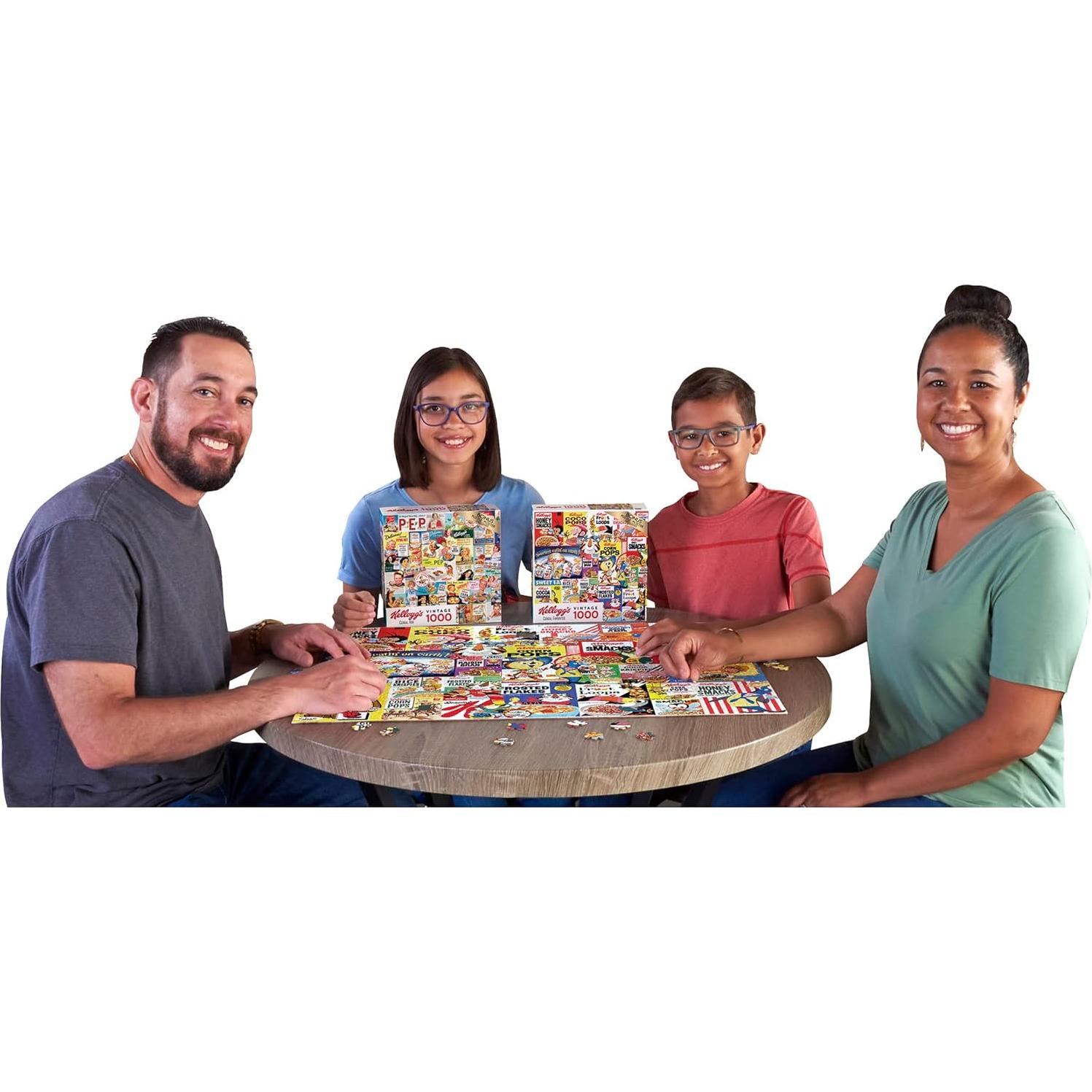 Rompecabezas de 1000 Piezas RoseArt Favoritos de Cereal