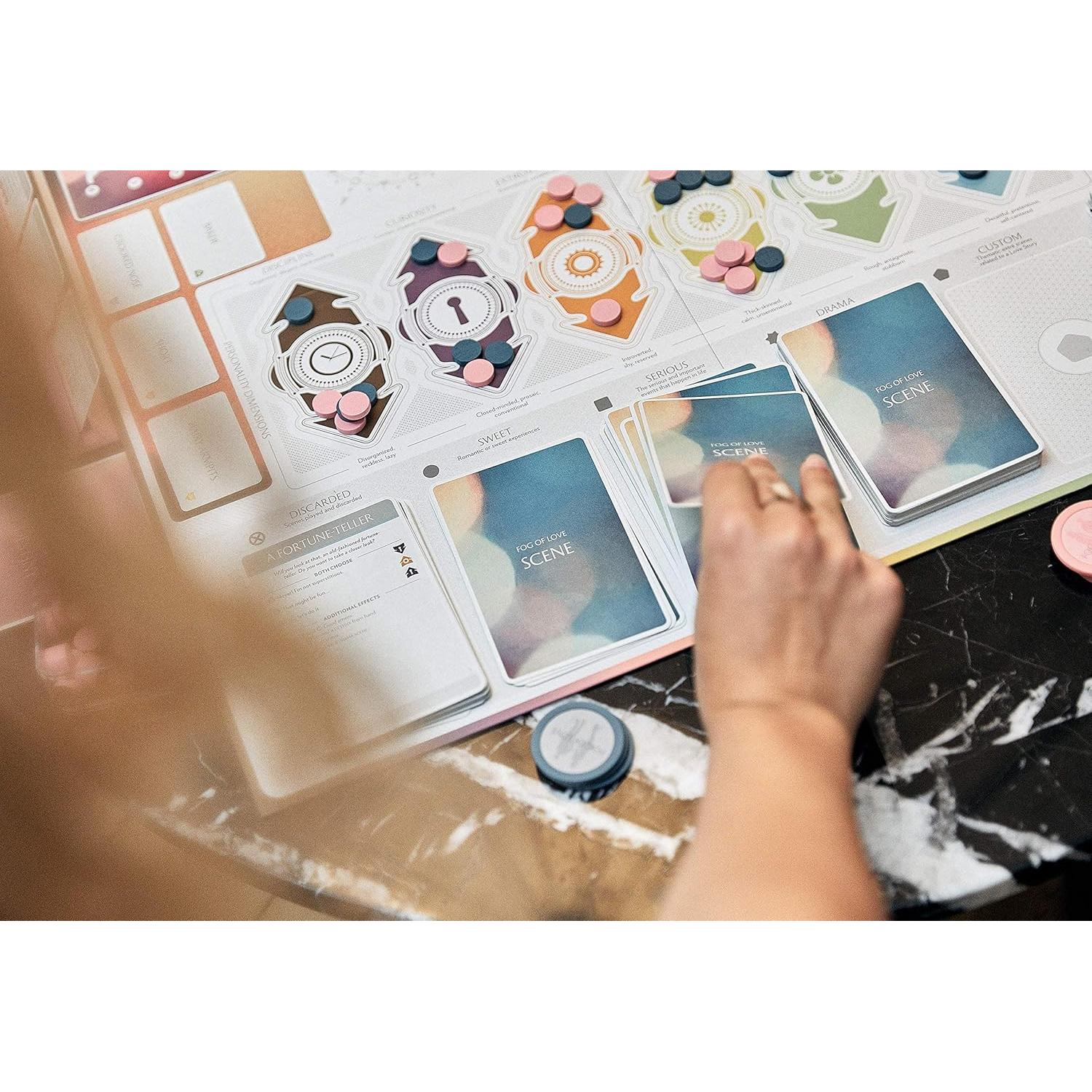 Hush Hush Projects Fog of Love Romantic Love As A Comedy Board Game (HHS0007)