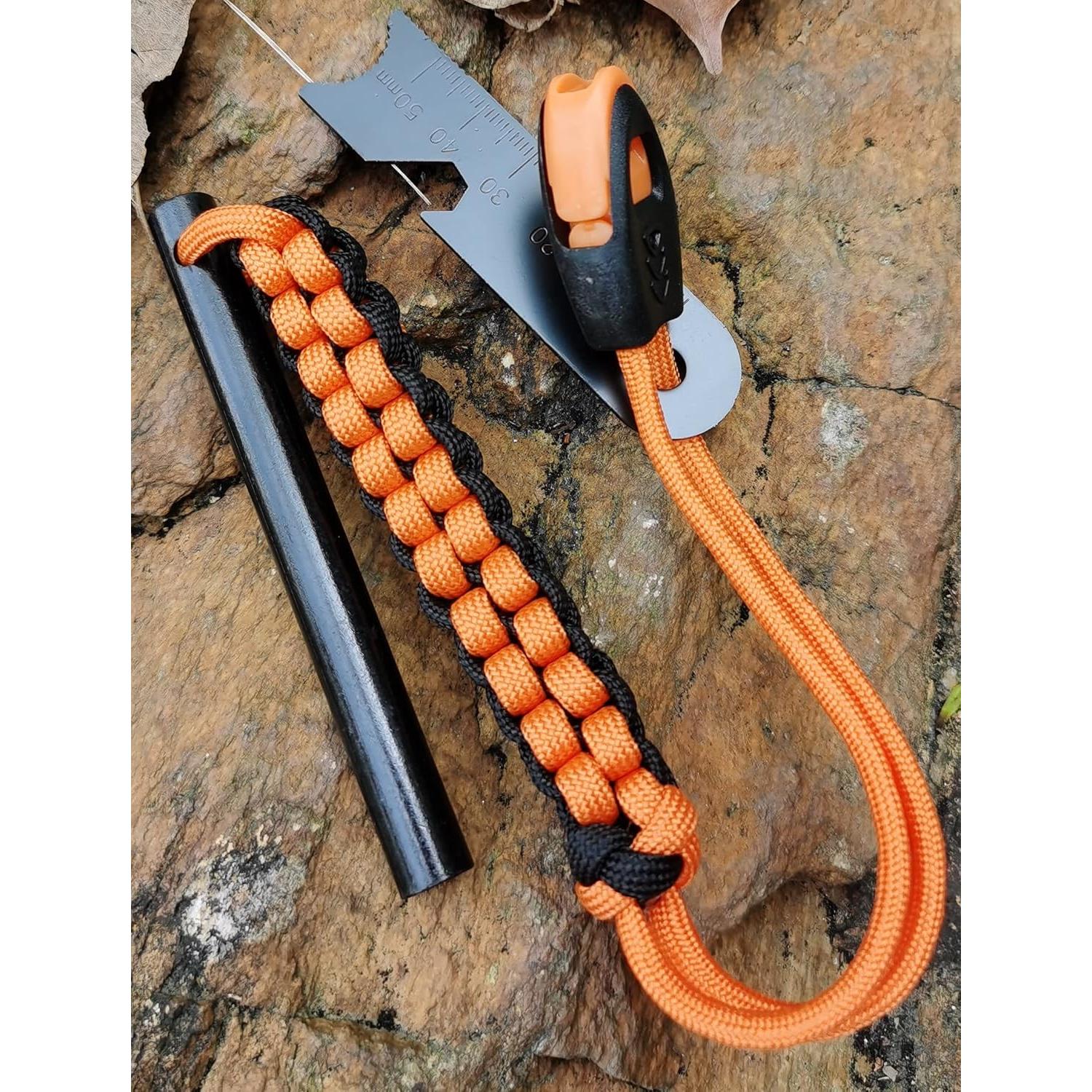 Iniciador de fuego FOSTAR 10 cm ferrocerio con paracord