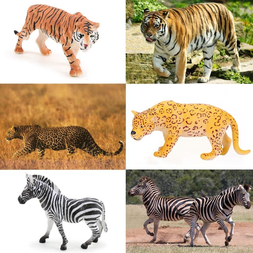 Figuras de Animales de Safari BOLZRA Jumbo 14 Piezas
