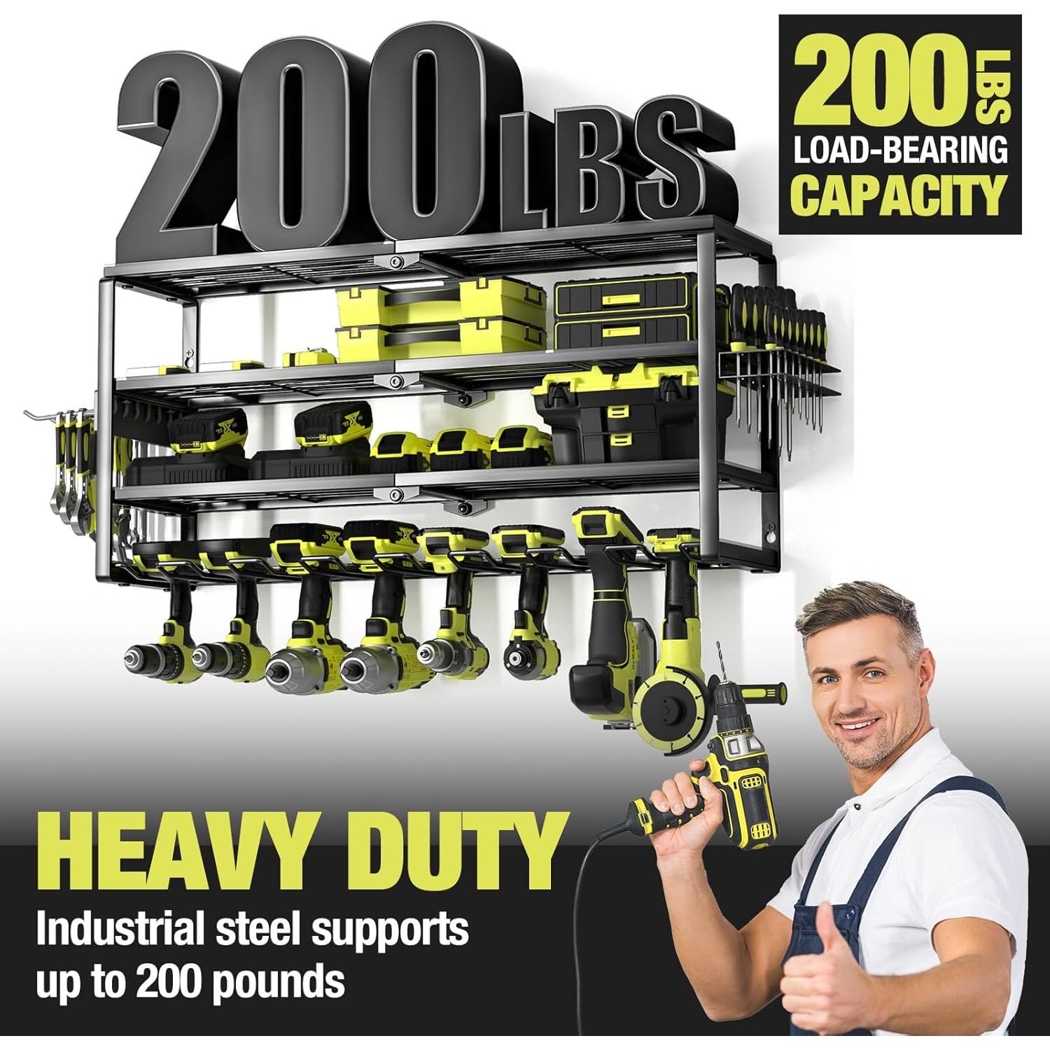 Organizador de Herramientas de Pared MOOMSINE 4 Capas 81 cm