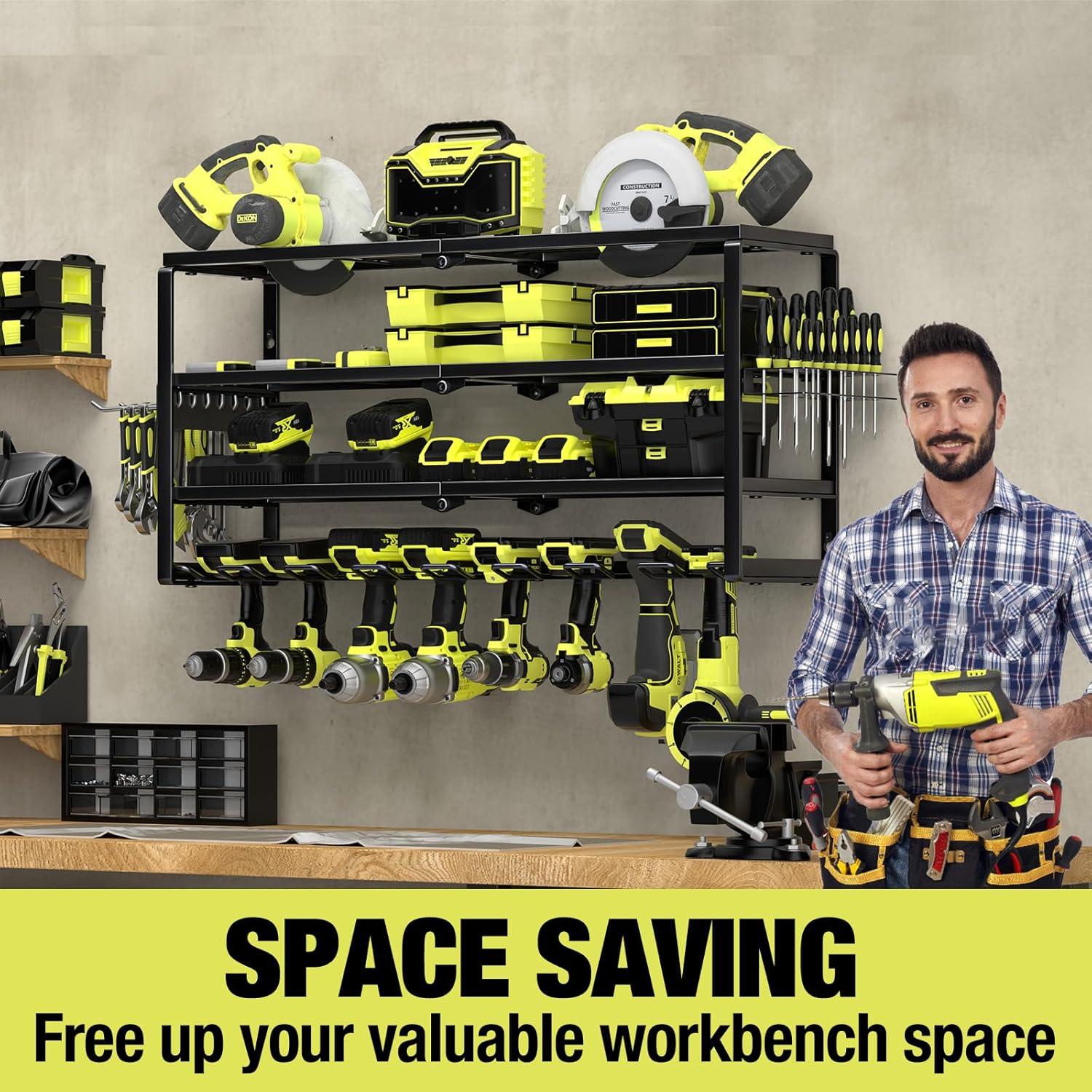 Organizador de Herramientas de Pared MOOMSINE 4 Capas 81 cm