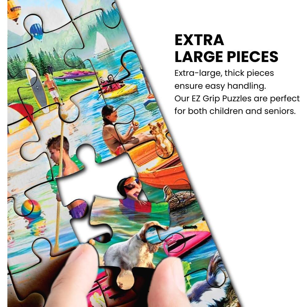 Rompecabezas MasterPieces 300 Piezas EZ Grip Glamping