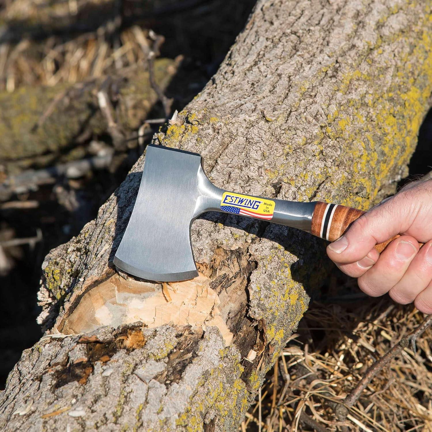 Hacha de Camping Estwing E14A 30,48 cm Acero Forjado