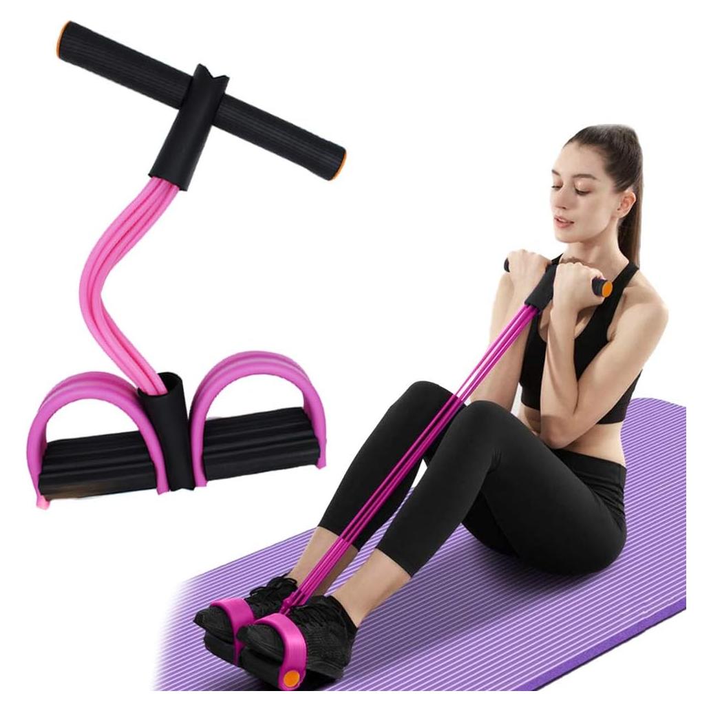 Cuerda de Tensión Multifuncional FateFan 6 Tubos Rosa