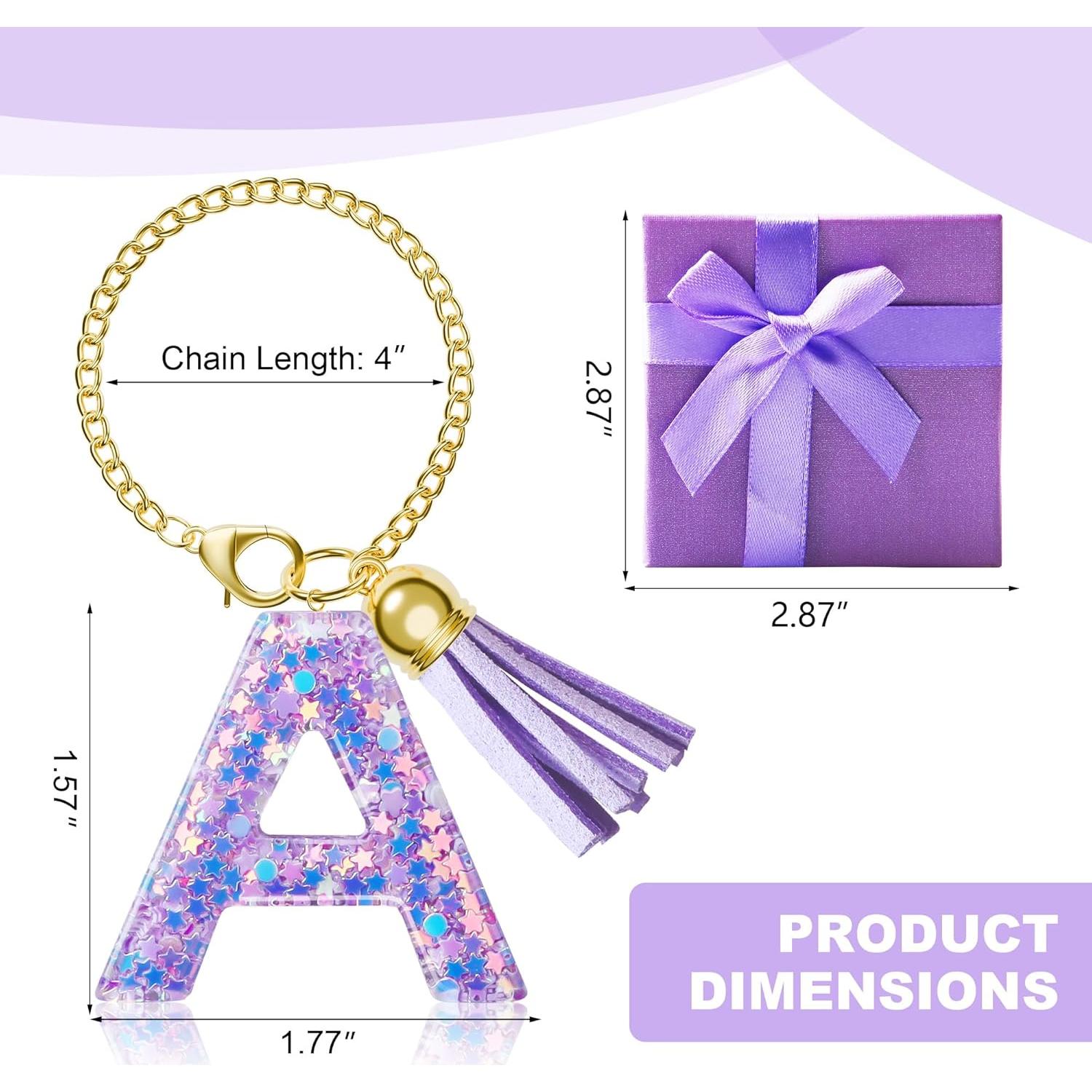 Encanto Inicial Morado para Taza Stanley - Letra A