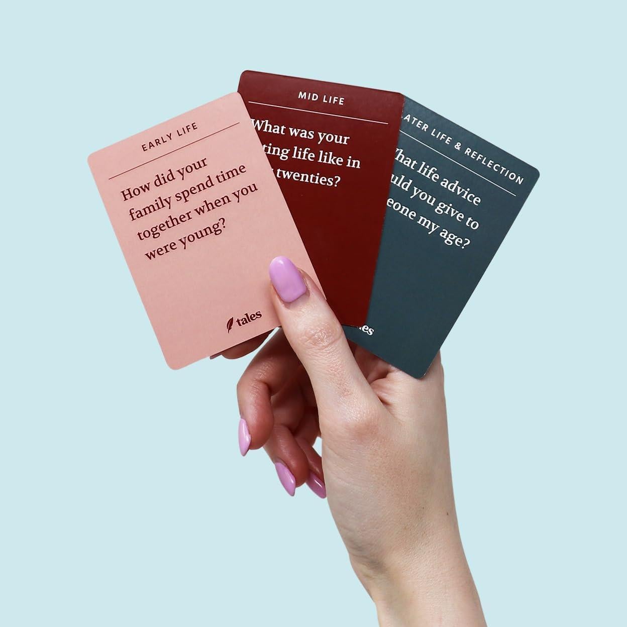Kit de Entrevista de Historia de Vida Tales 150 Tarjetas