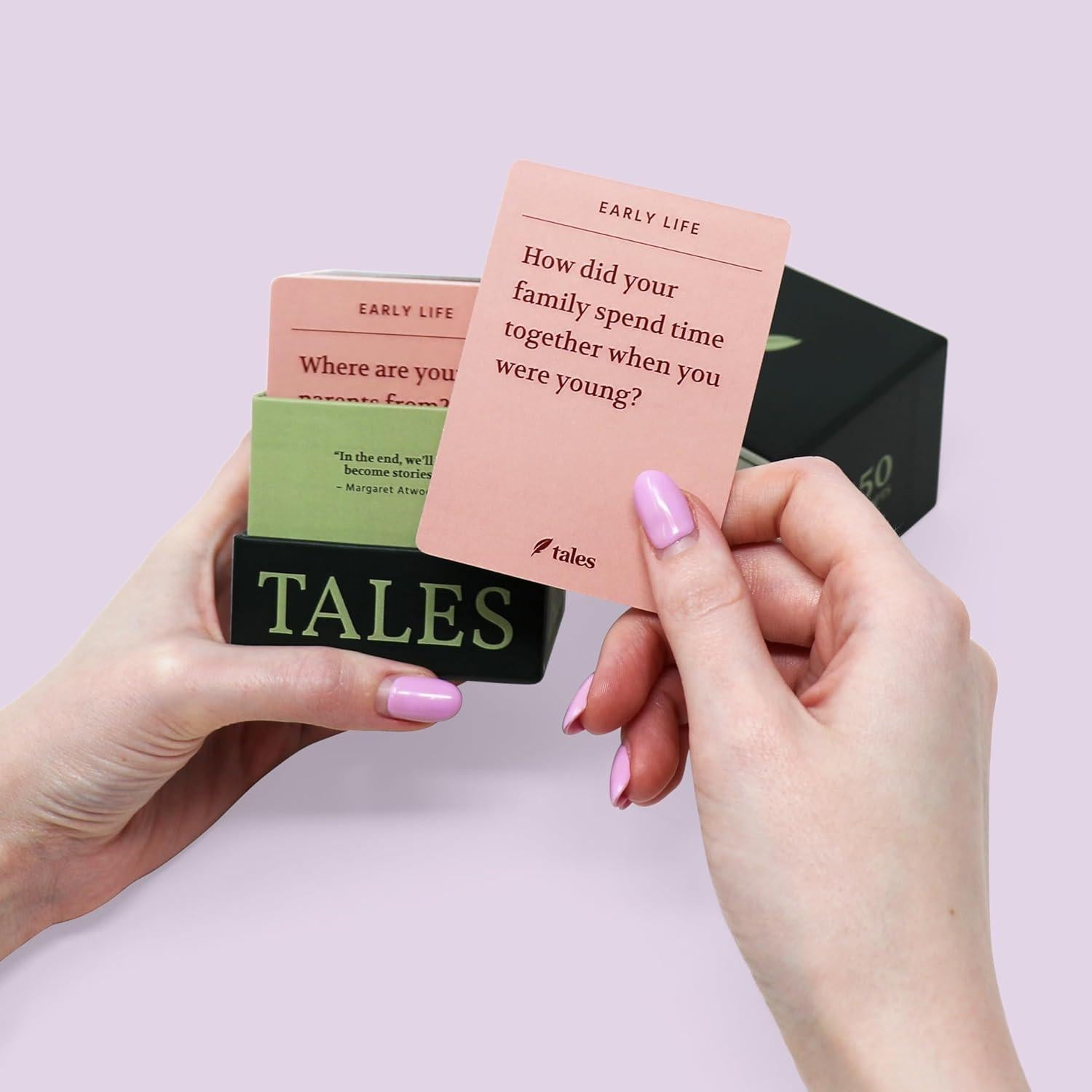 Kit de Entrevista de Historia de Vida Tales 150 Tarjetas