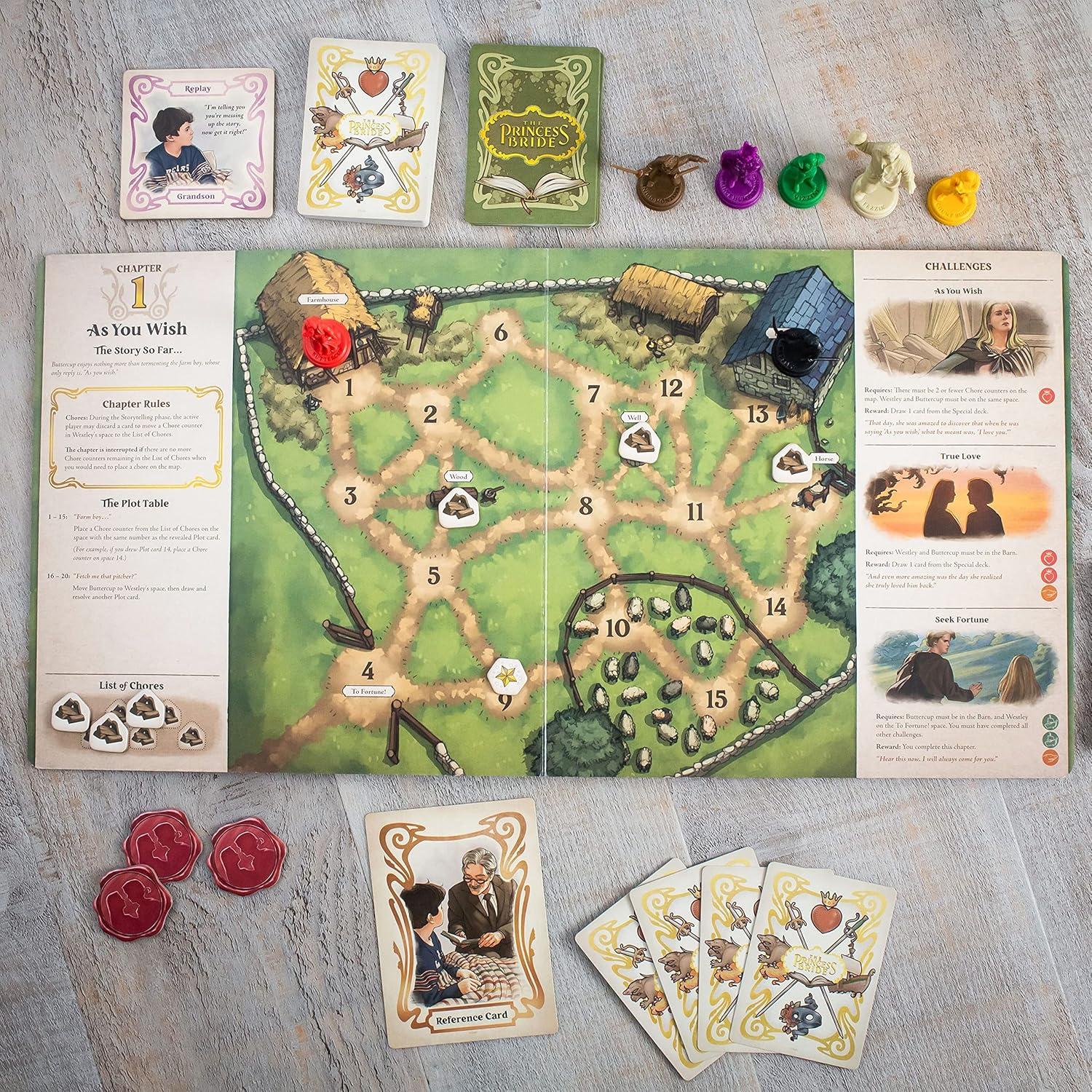 Juego de Libro de Aventura Ravensburger La Princesa Prometida