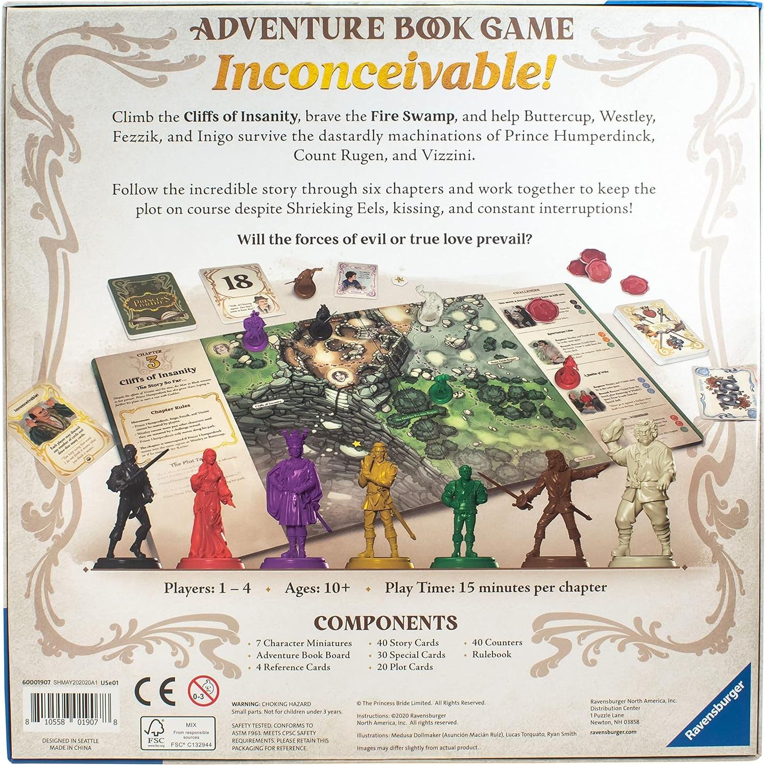 Juego de Libro de Aventura Ravensburger La Princesa Prometida