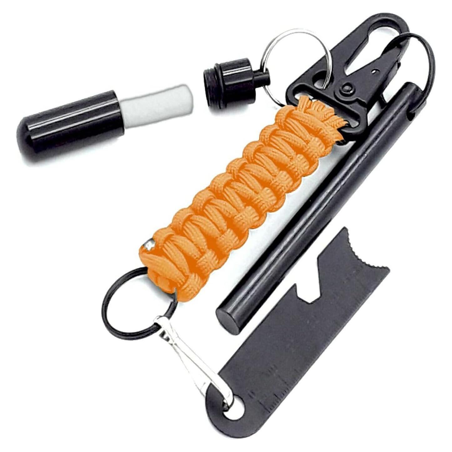 Encendedor de Fuego AYIN Táctico Ferrocerio 9.5mm Naranja