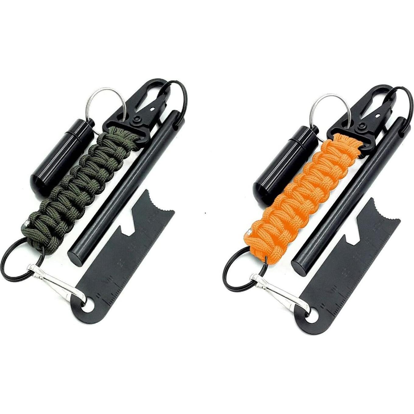 Encendedor de Fuego AYIN Táctico Ferrocerio 9.5mm Naranja