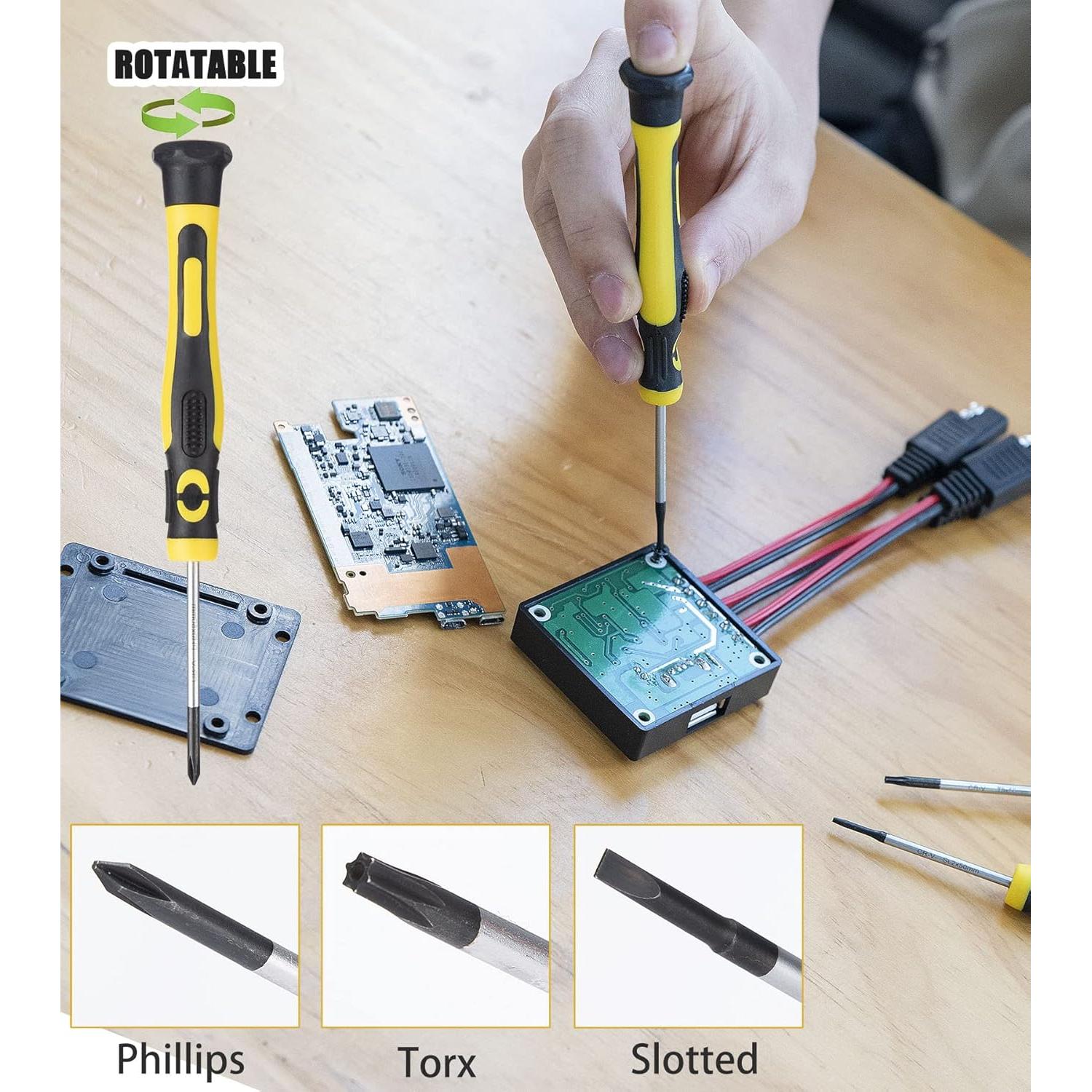 Juego de Destornilladores Magnéticos DOWELL 108 Piezas