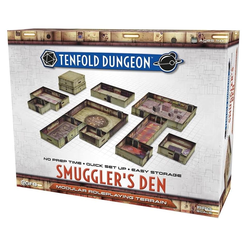 Tenfold Dungeon Refugio del Contrabandista - Terreno Modular RPG