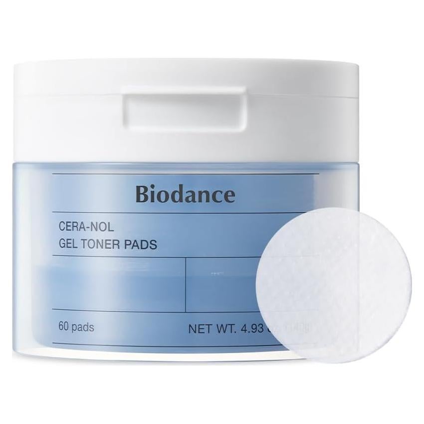 Almohadillas de Tónico Gel Biodance Cera-nol 60 Pads 140g