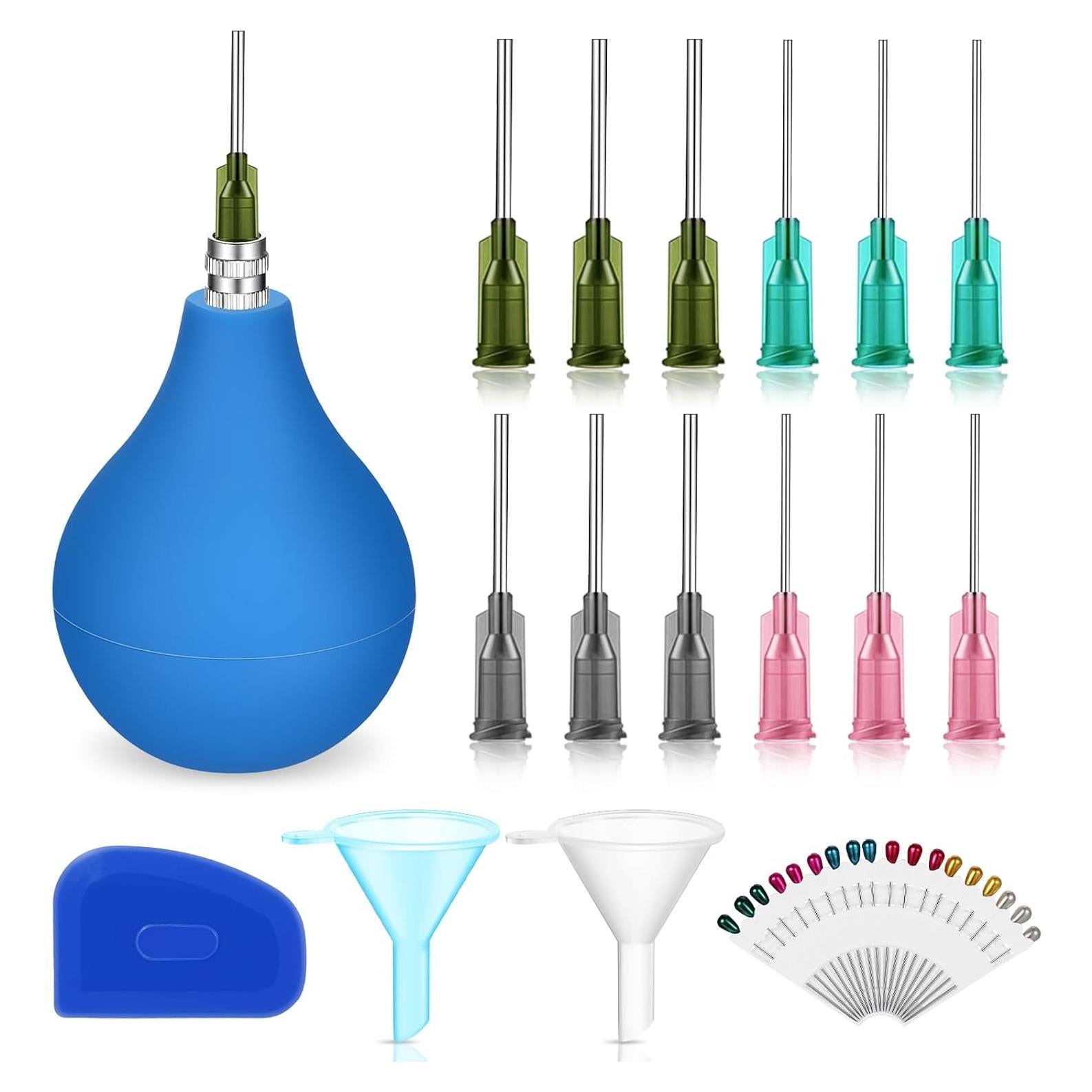 Juego de Herramientas de Cerámica Dandat 34 Pcs Azul