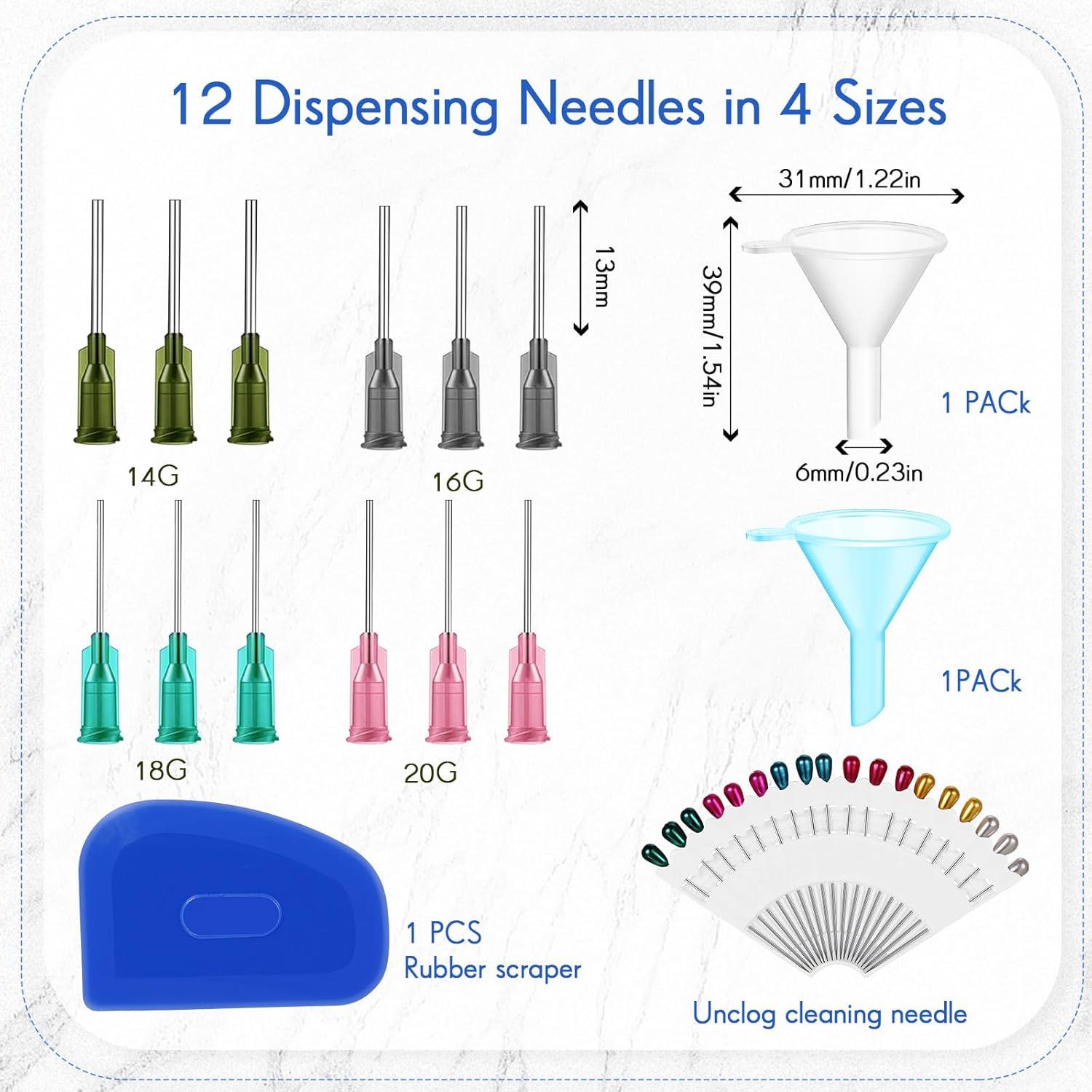 Juego de Herramientas de Cerámica Dandat 34 Pcs Azul