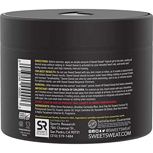 Gel Mejorador de Entrenamiento Sweet Sweat 184g - Sudoriza Más