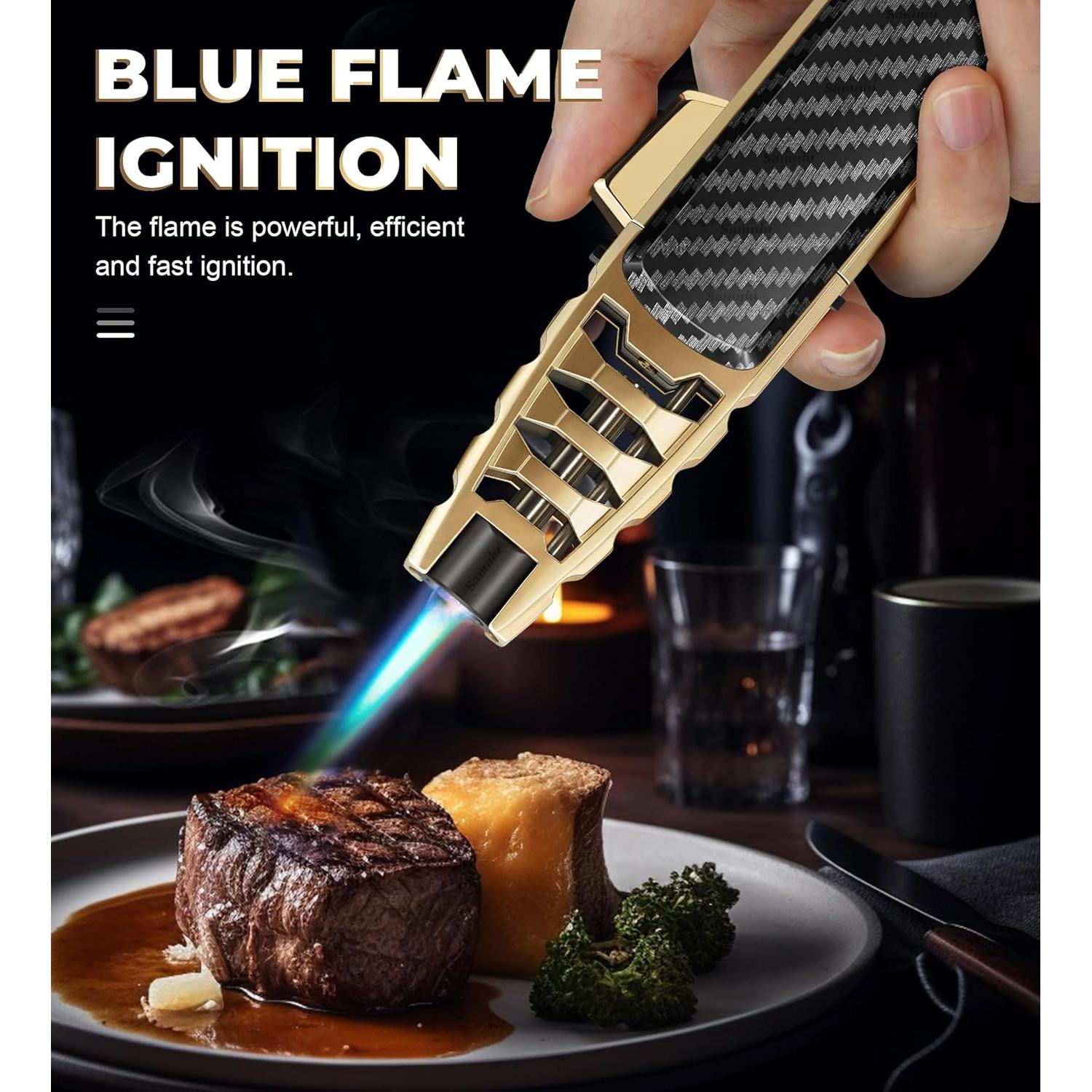 Antorcha de Cocina Samniu FireSaber Butano 300g Ajustable