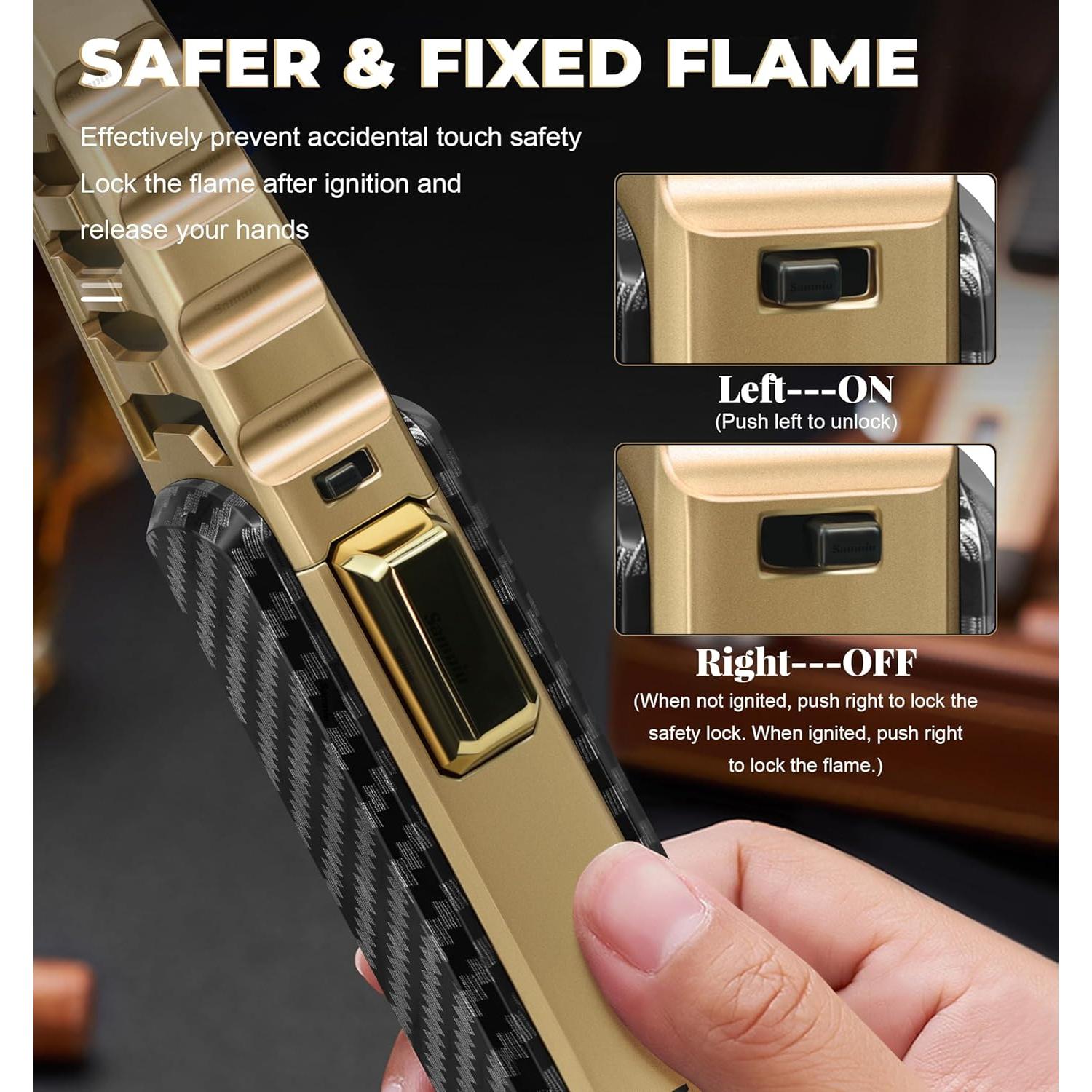 Antorcha de Cocina Samniu FireSaber Butano 300g Ajustable