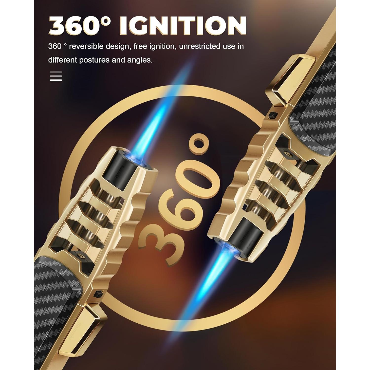 Antorcha de Cocina Samniu FireSaber Butano 300g Ajustable