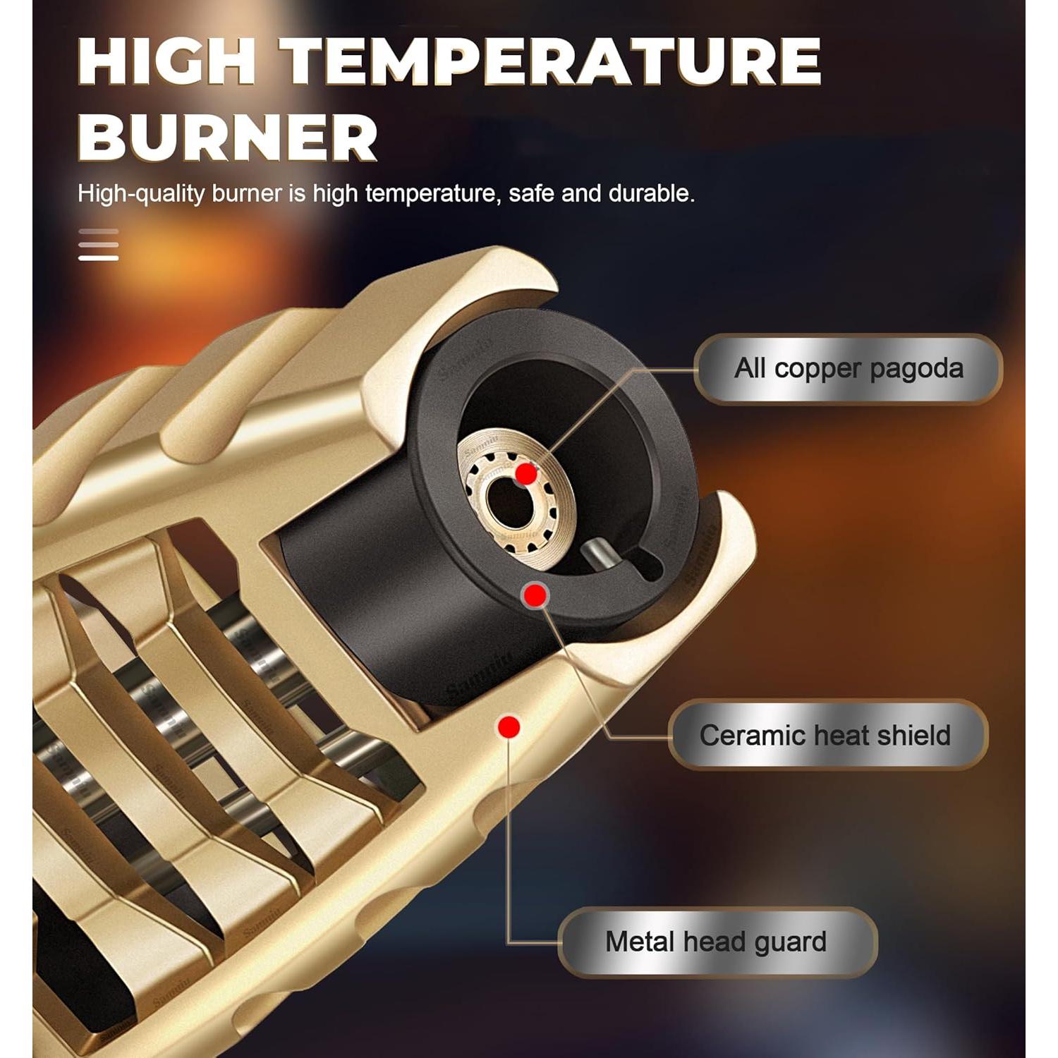 Antorcha de Cocina Samniu FireSaber Butano 300g Ajustable