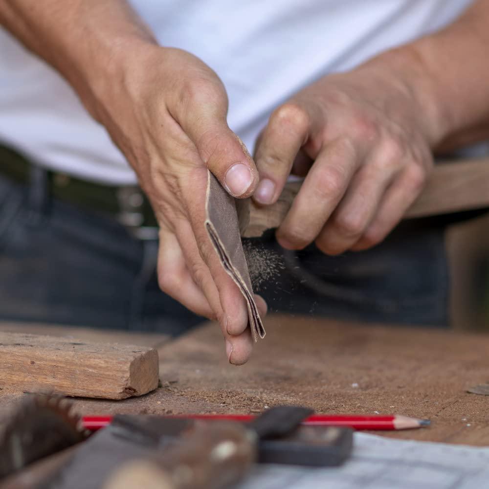 Hojas de Lija Multipropósito Fandeli 60 Grano 25 Hojas 22.86x27.94cm