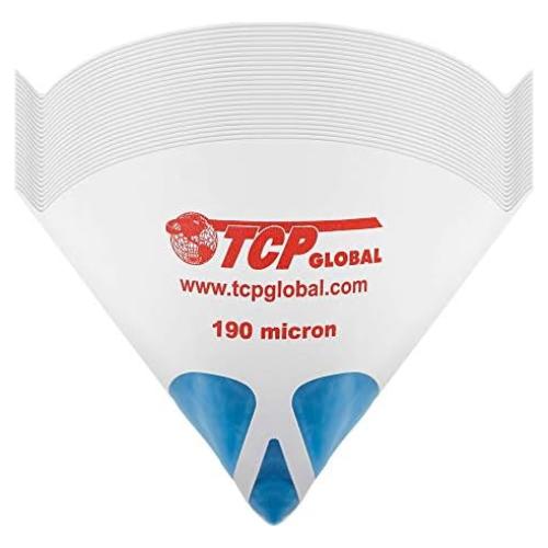Filtros de Pintura TCP Global 50 Piezas 190 Micrones