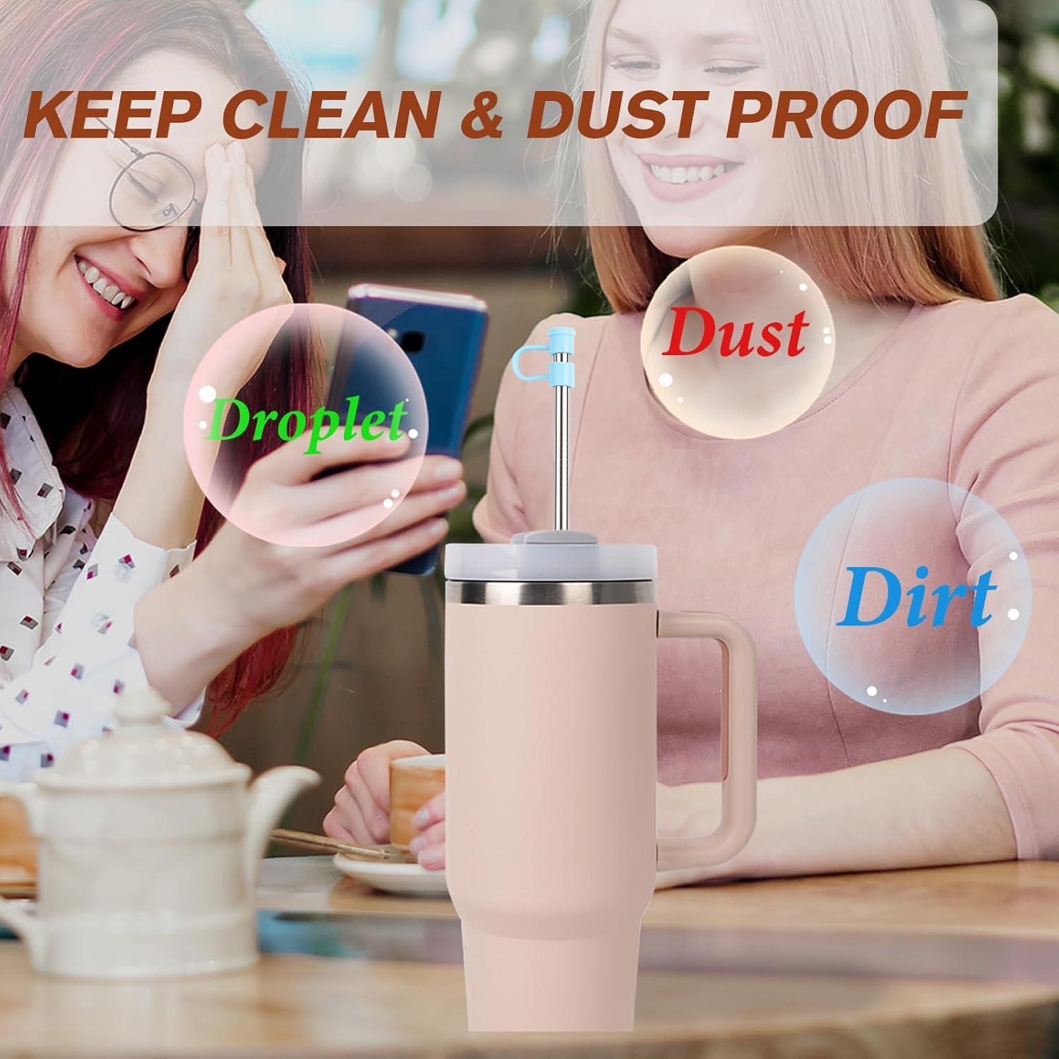 Popotes Reutilizables de Acero Inoxidable ChezMax - Set de 8