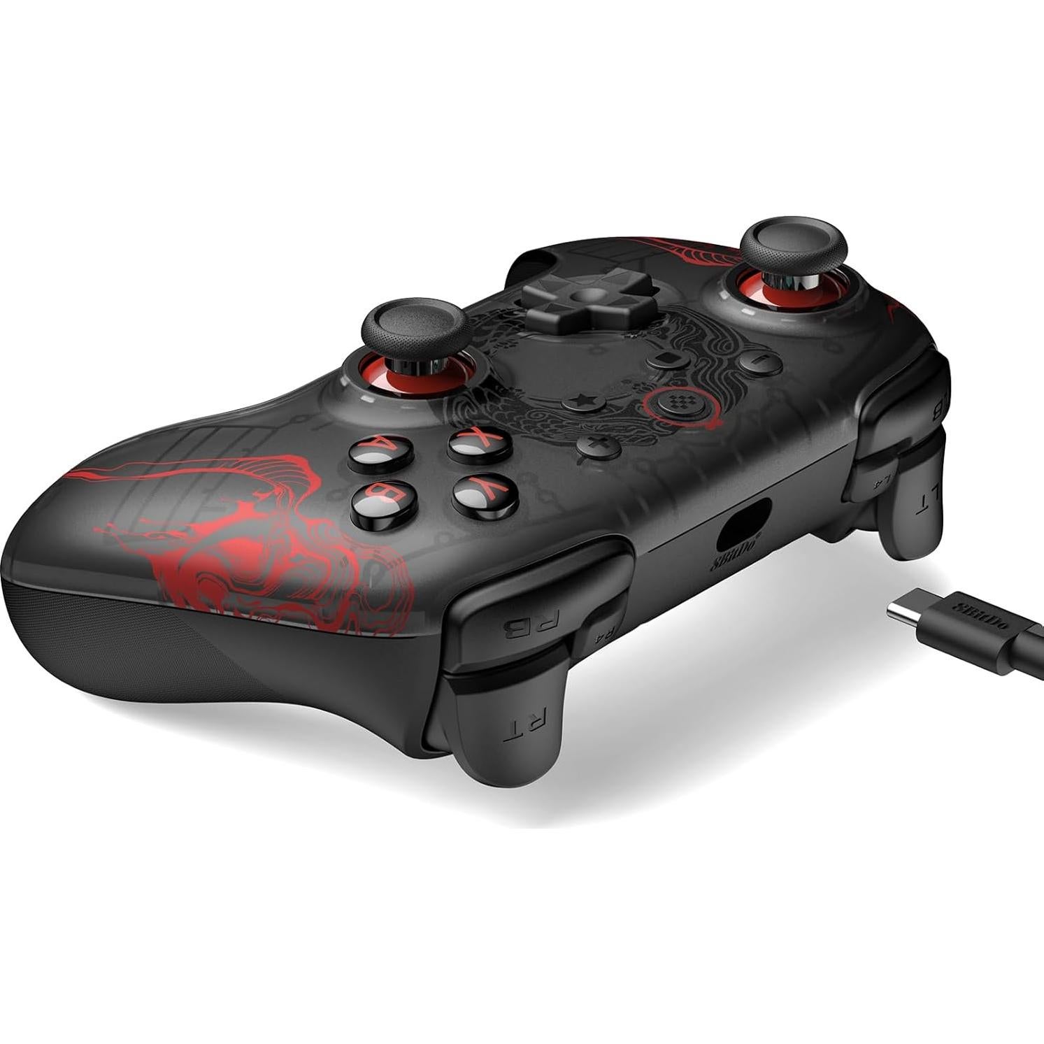 Controlador con cable 8Bitdo Ultimate 2C para PC y Android