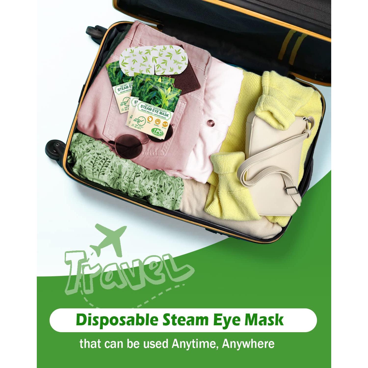 Máscara Ocular Autocalentada ProCIV Té Verde 16 Paquetes