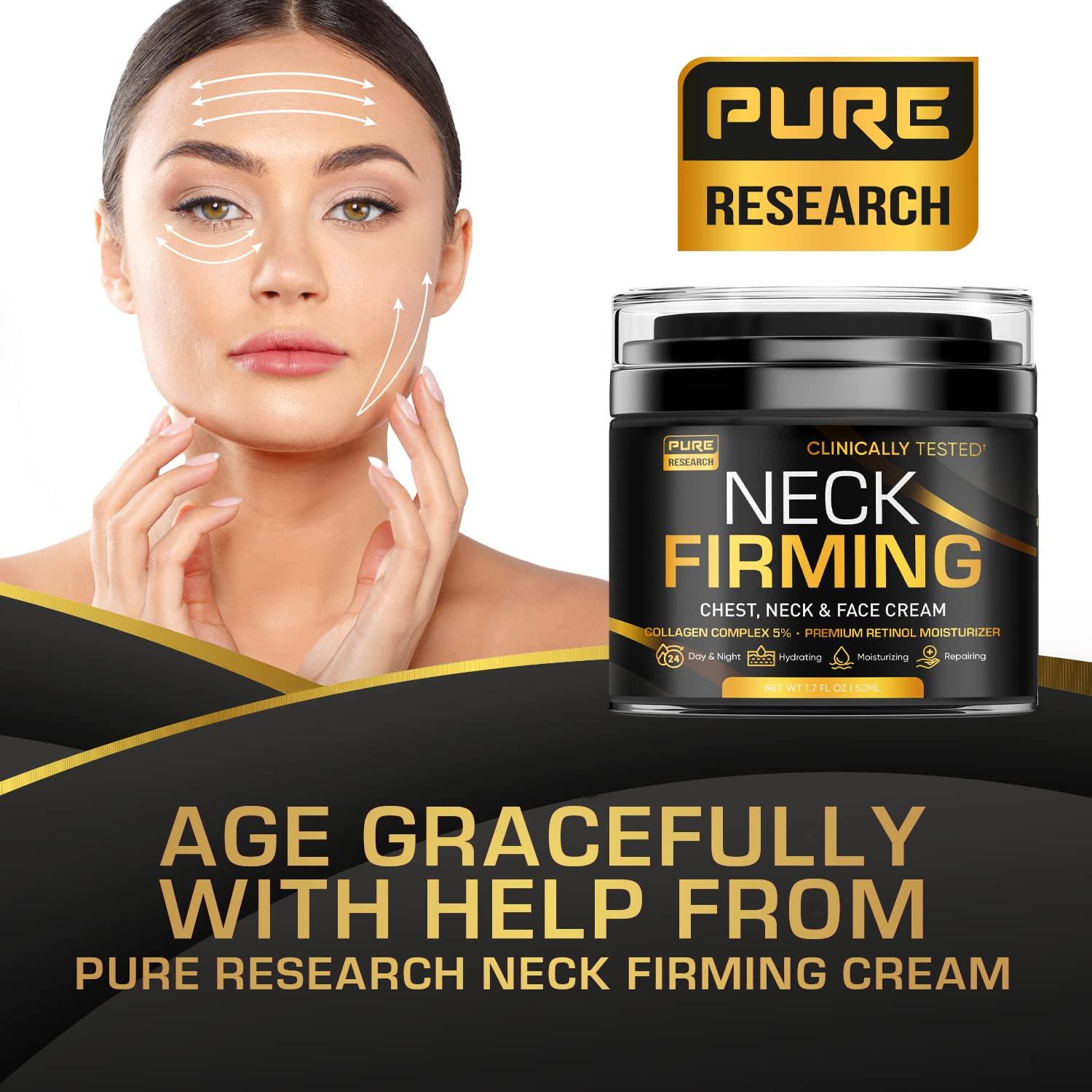 Crema Firmante para Cuello Pure Research 59 ml - Antiarrugas