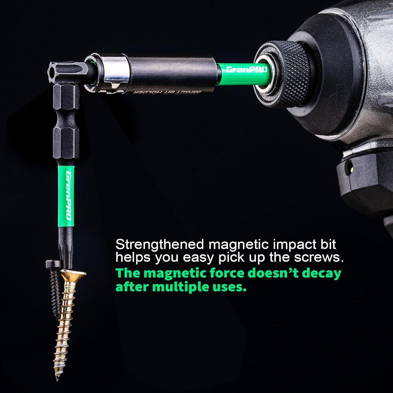 Juego de Puntas de Seguridad Torx T20 25pcs GrenPRO 5.08 cm