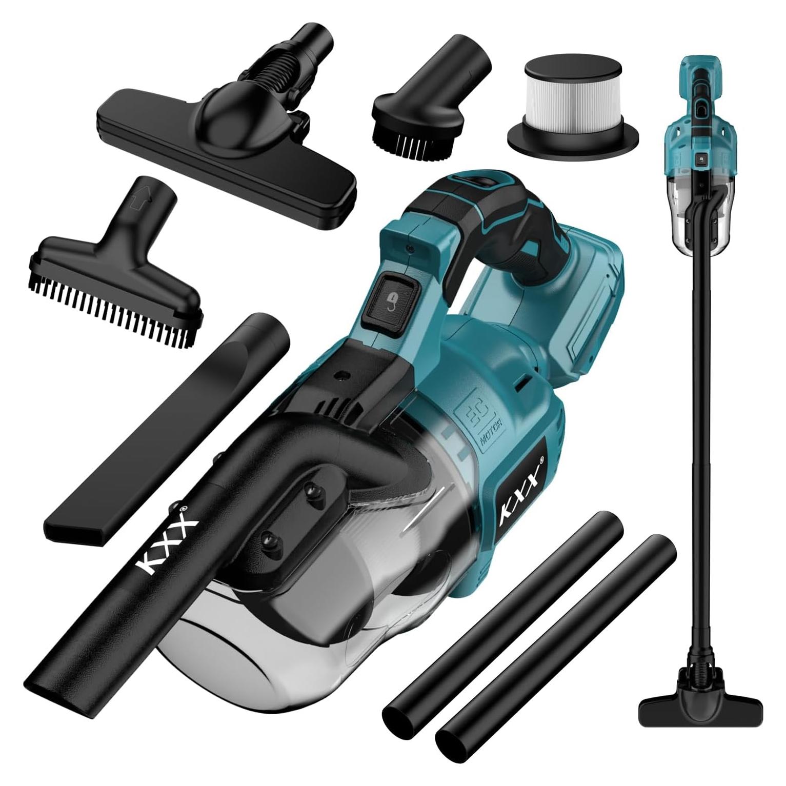 Aspiradora Inalámbrica KXX 500W para Batería Makita 18V