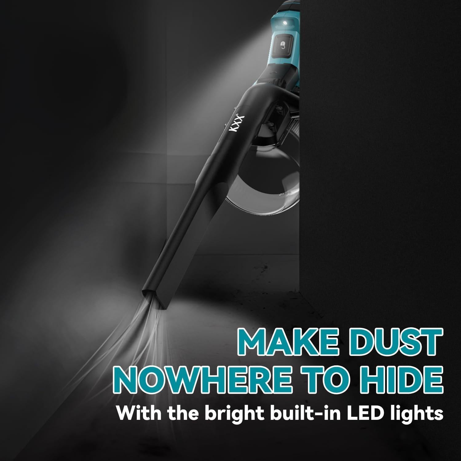 Aspiradora Inalámbrica KXX 500W para Batería Makita 18V