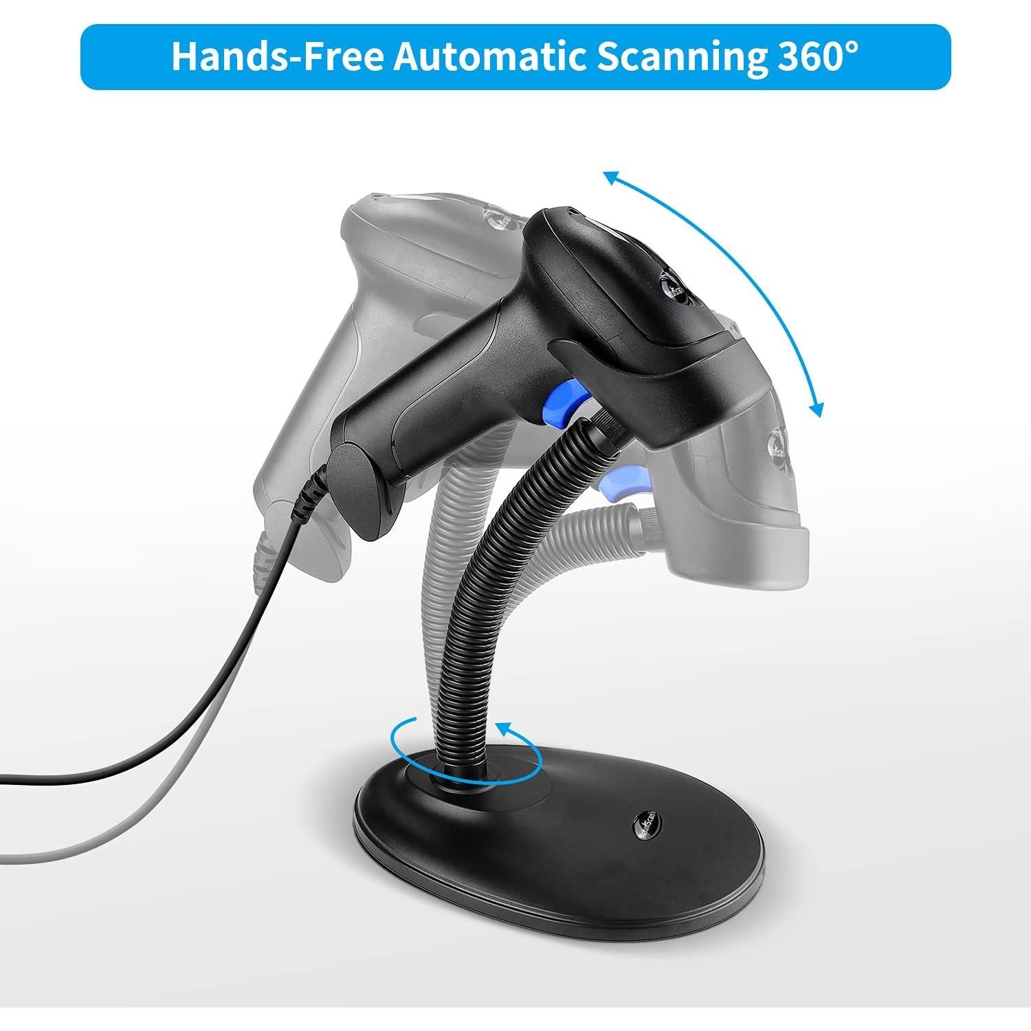 Escáner de Código de Barras USB 1D NetumScan L3S-USB Portátil