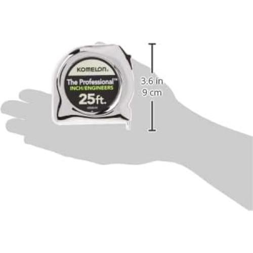 Cinta Métrica Profesional Komelon 425IEHV 7.62m Alta Visibilidad