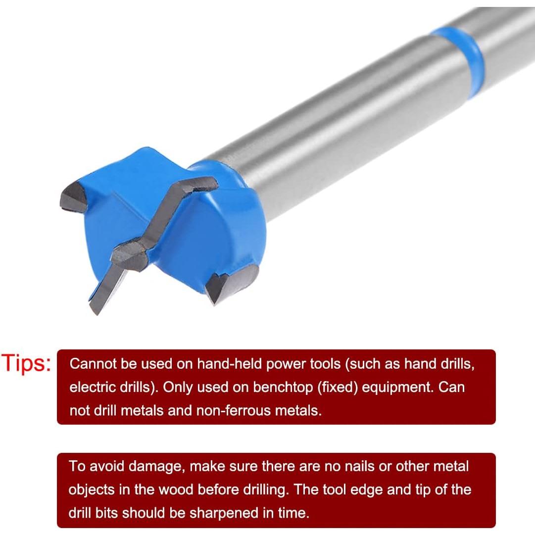 Broca Forstner 15mm uxcell para Madera y Plástico