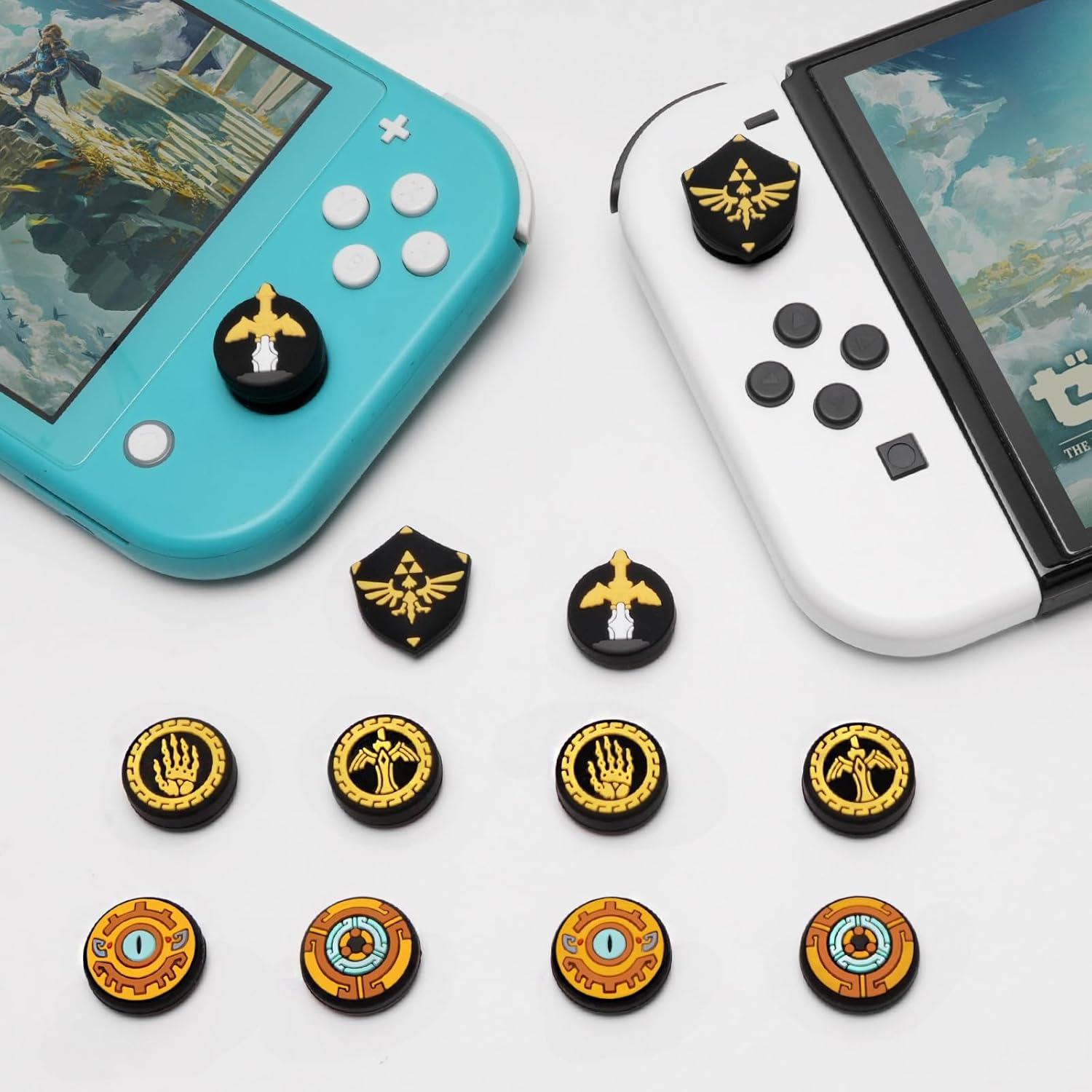 Tapones de Agarre TIKOdirect para Switch Joy-con y OLED - 4 Pcs