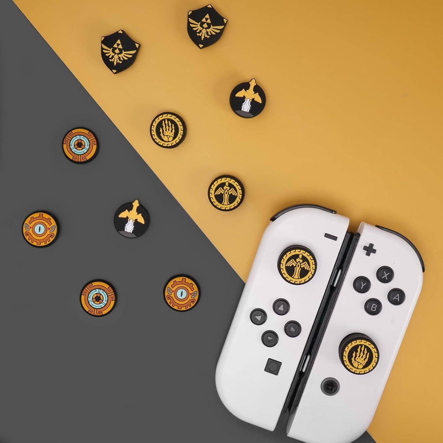 Tapones de Agarre TIKOdirect para Switch Joy-con y OLED - 4 Pcs