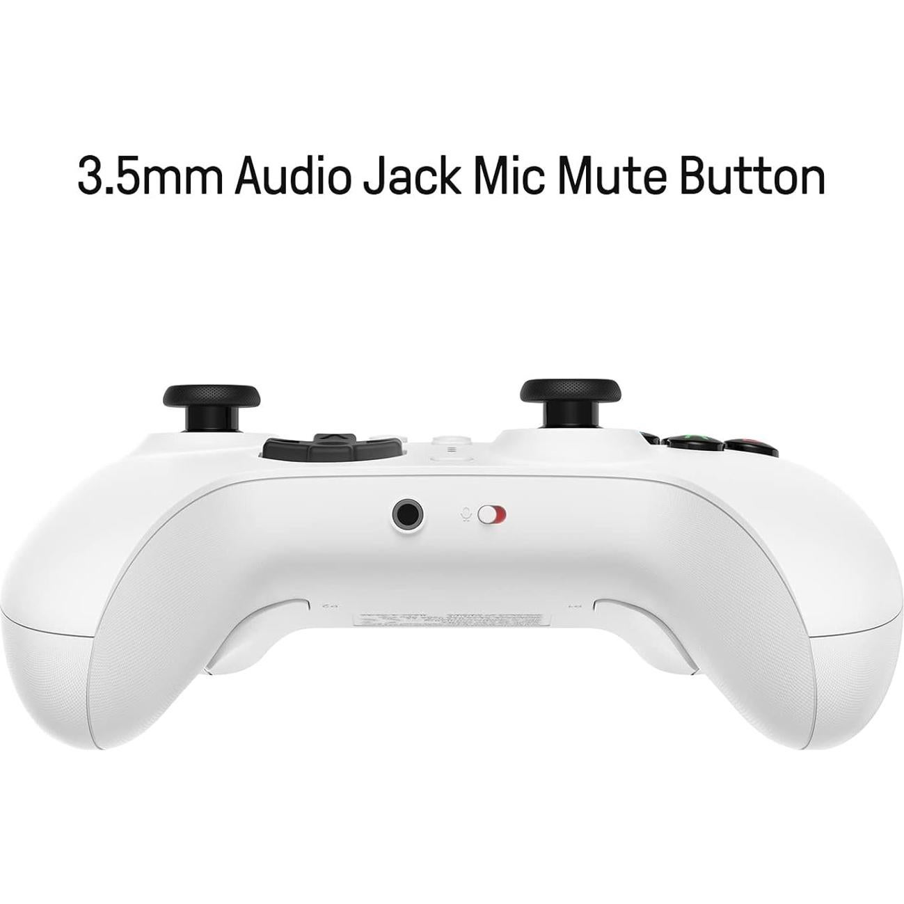 Controlador 8Bitdo Ultimate con Cable para Xbox y PC - Blanco