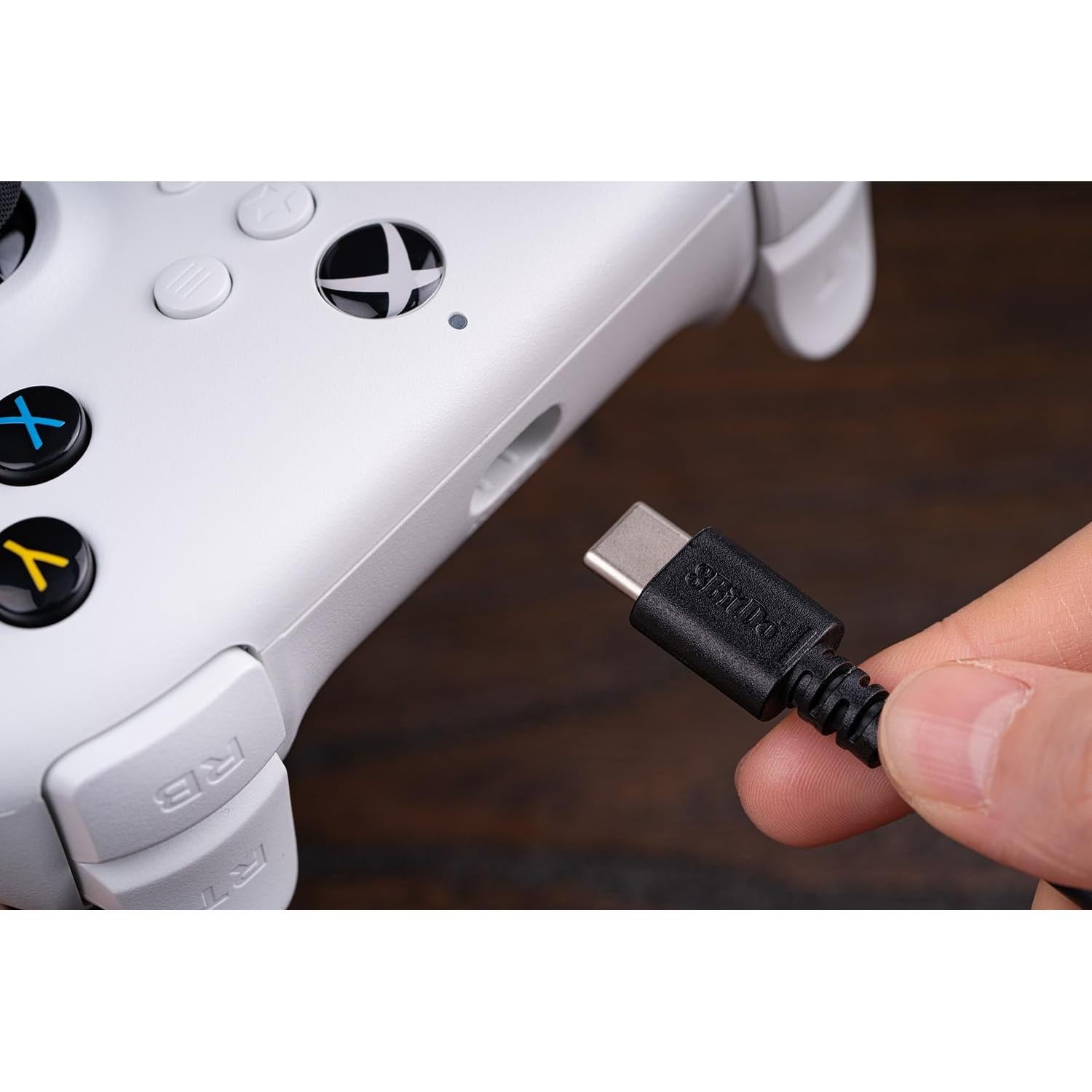 Controlador 8Bitdo Ultimate con Cable para Xbox y PC - Blanco
