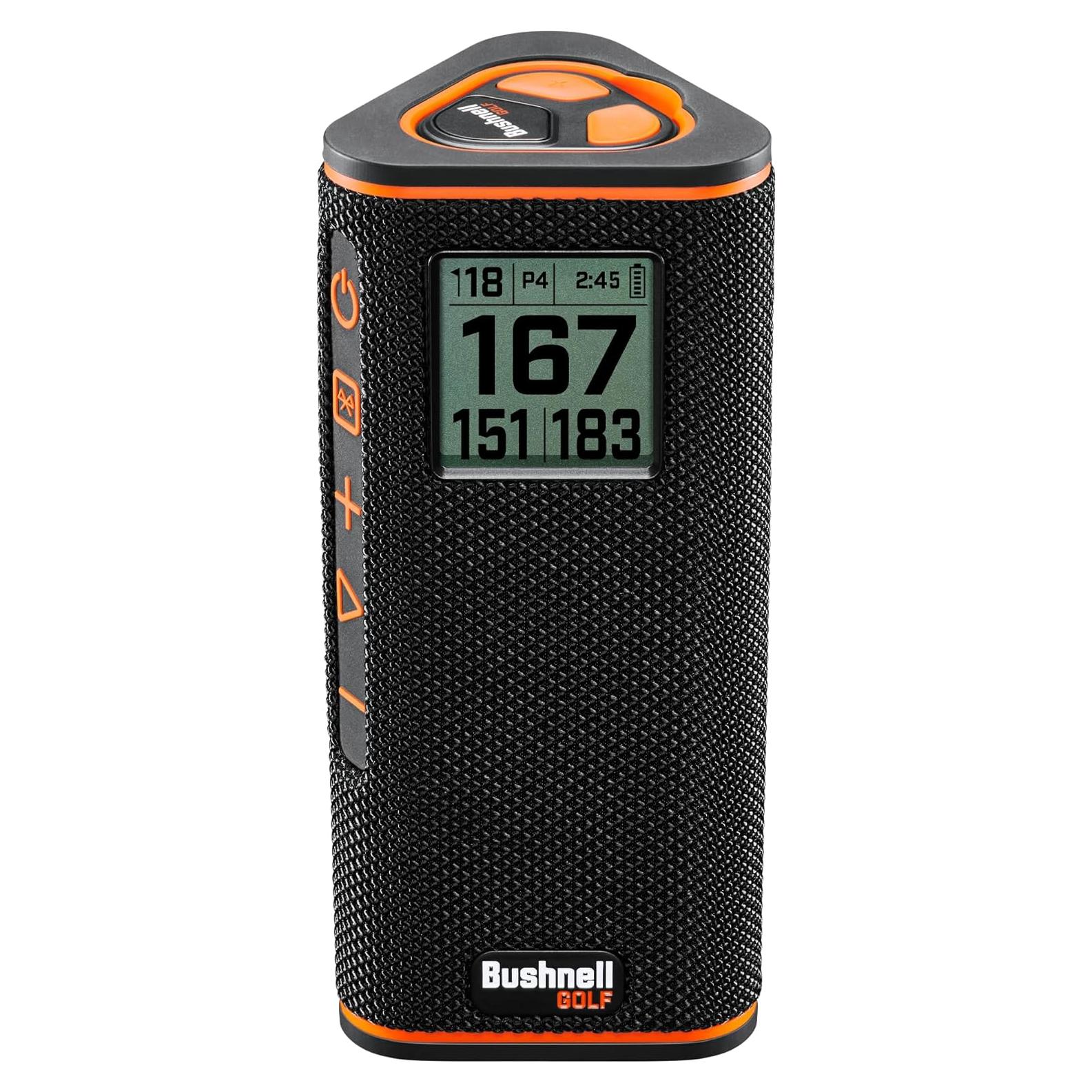 Altavoz GPS de Golf Bushnell Wingman View 2023 Negro/Naranja