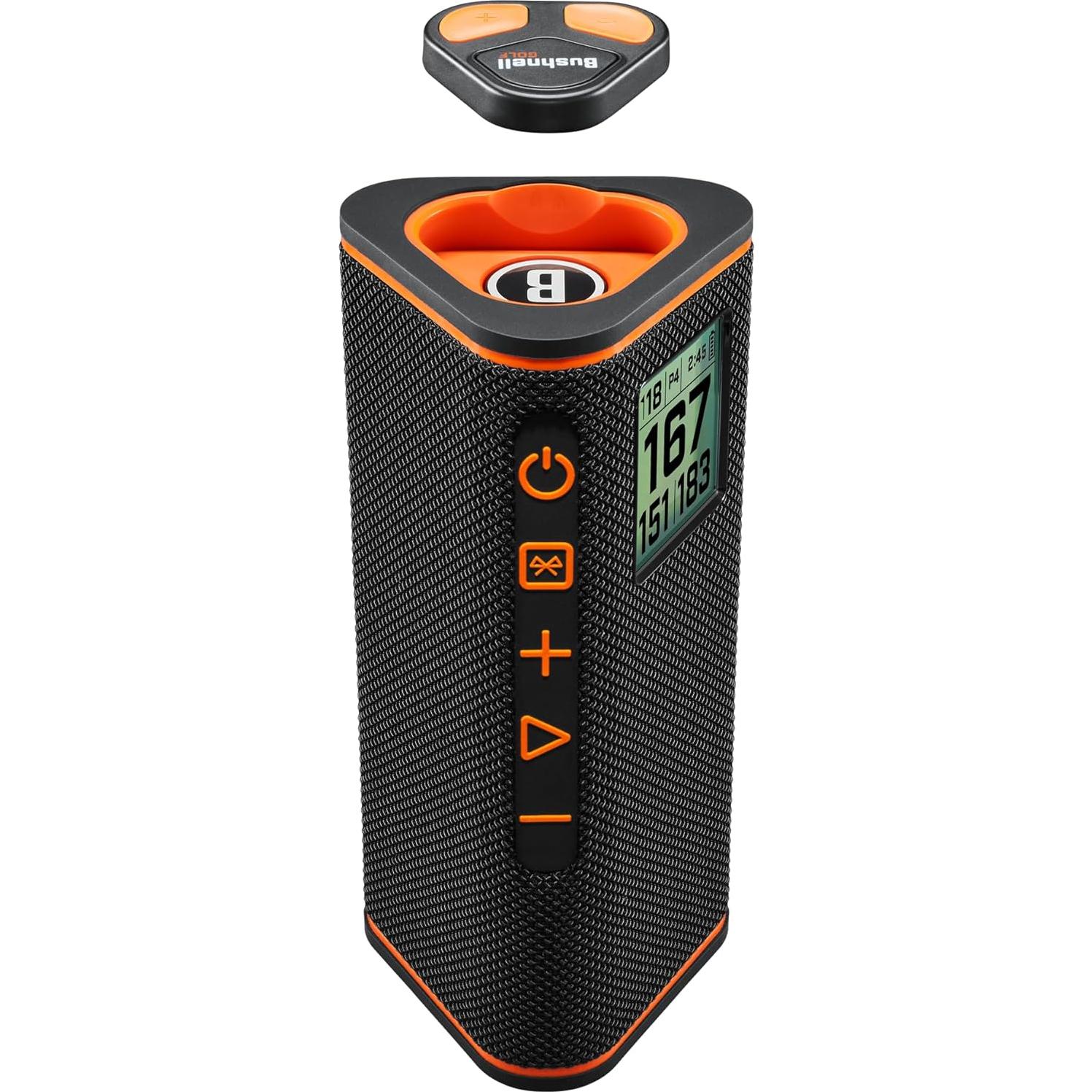 Altavoz GPS de Golf Bushnell Wingman View 2023 Negro/Naranja