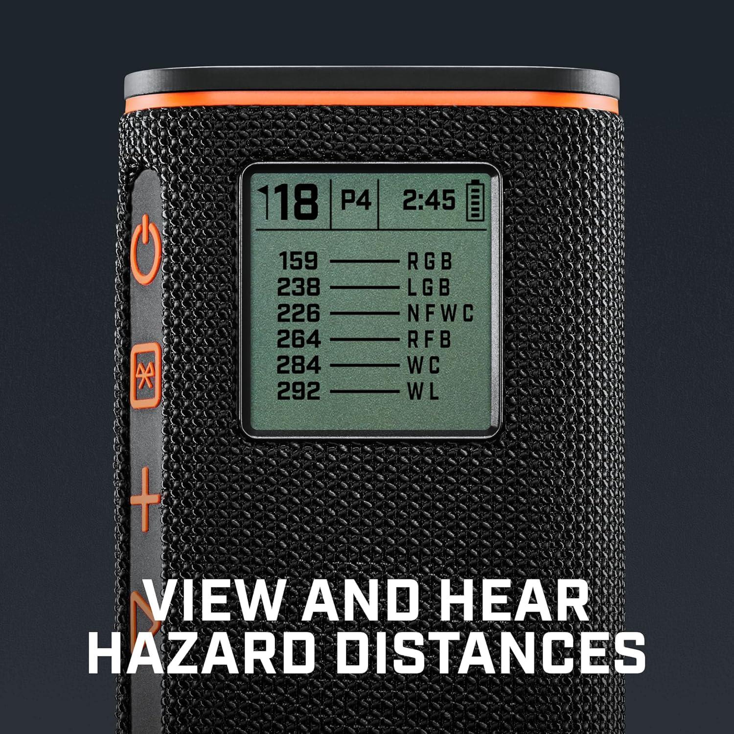 Altavoz GPS de Golf Bushnell Wingman View 2023 Negro/Naranja