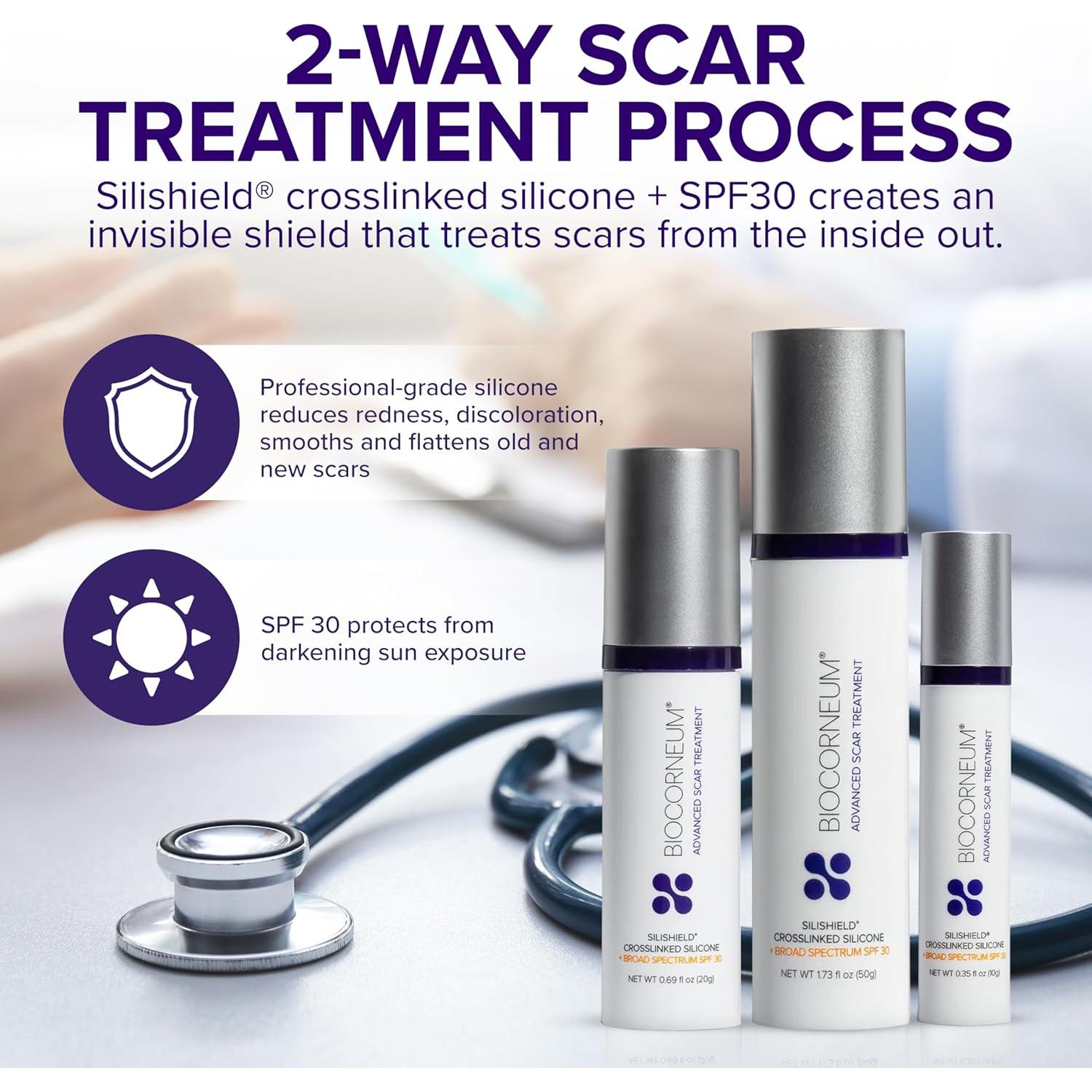 Biocorneum Gel de Silicona para Cicatrices 10g con SPF 30