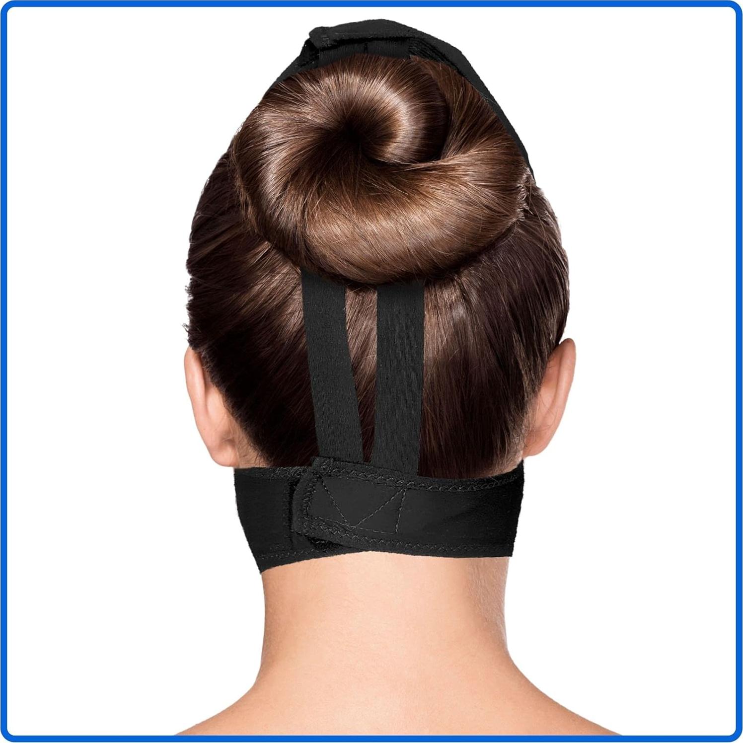 Venda de Compresión Facial Postquirúrgica Variteks - Negro