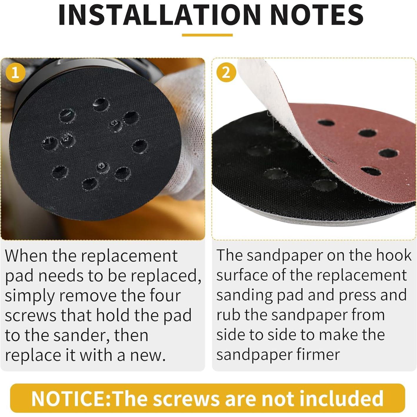 Pad de Reemplazo para Lijadora Orbital 5" Porter Cable 343