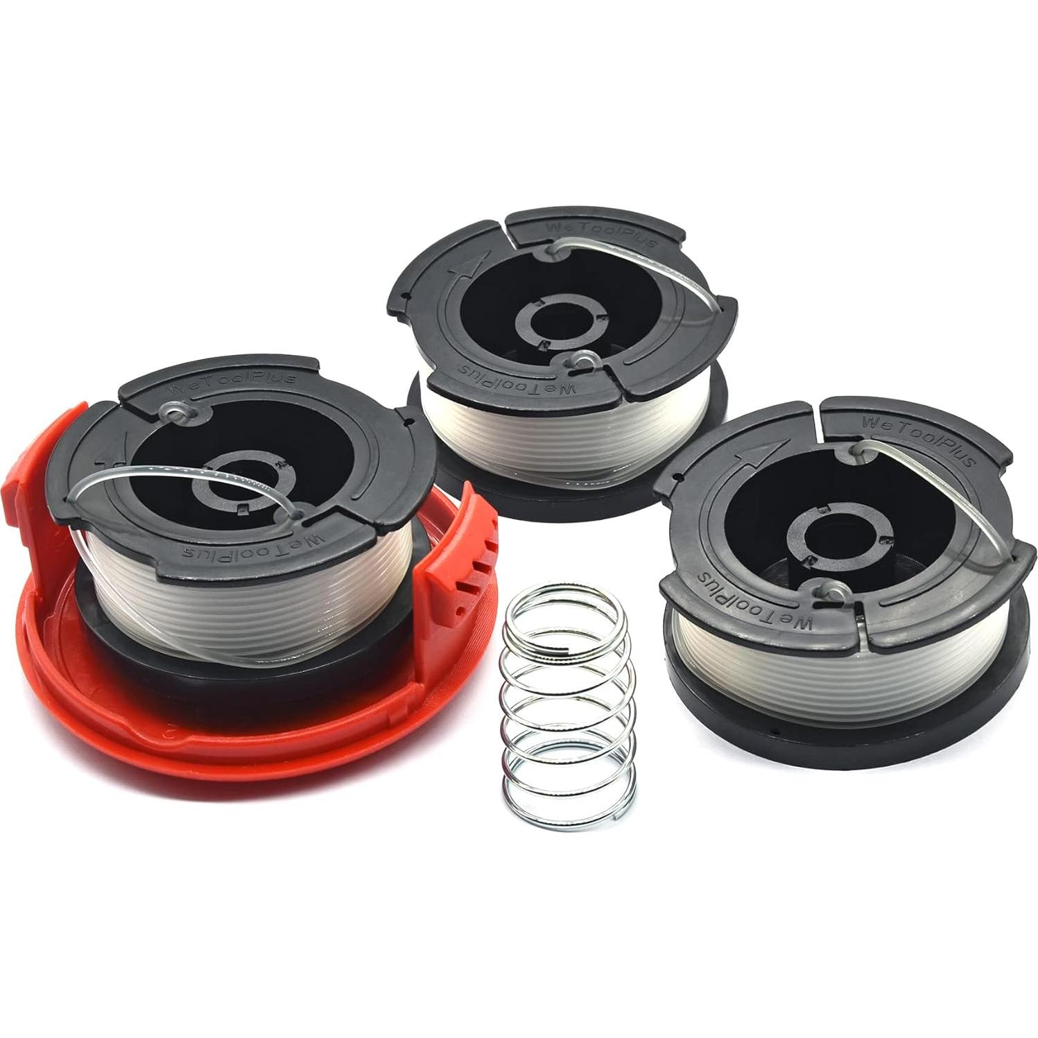 Carrete de Reemplazo WETOOLPLUS 0.165 cm x 9.14 m para Cortadoras Black Decker